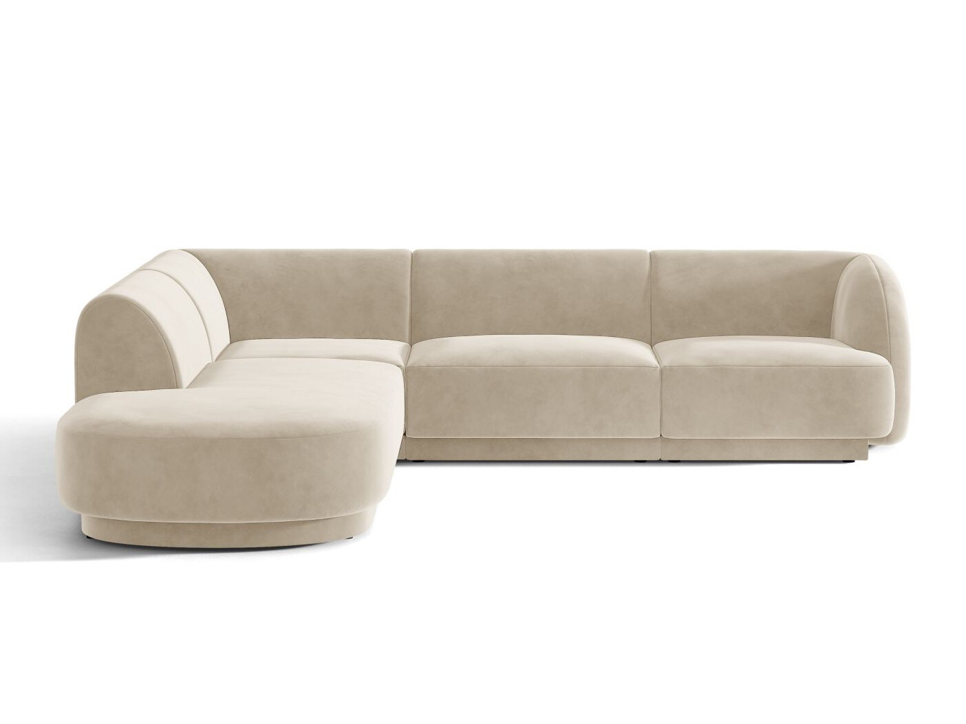Модулен ъглов диван Tivlomi 106 (Bluvel 30)