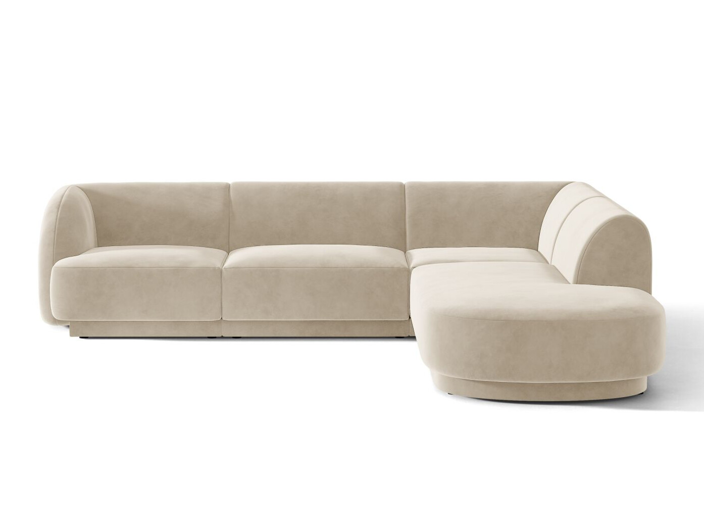 Модулен ъглов диван Tivlomi 106 (Bluvel 30)