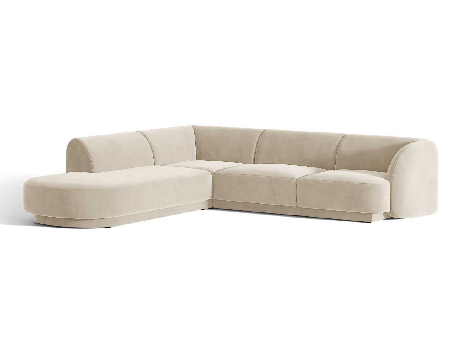 Модулен ъглов диван Tivlomi 106 (Bluvel 30)