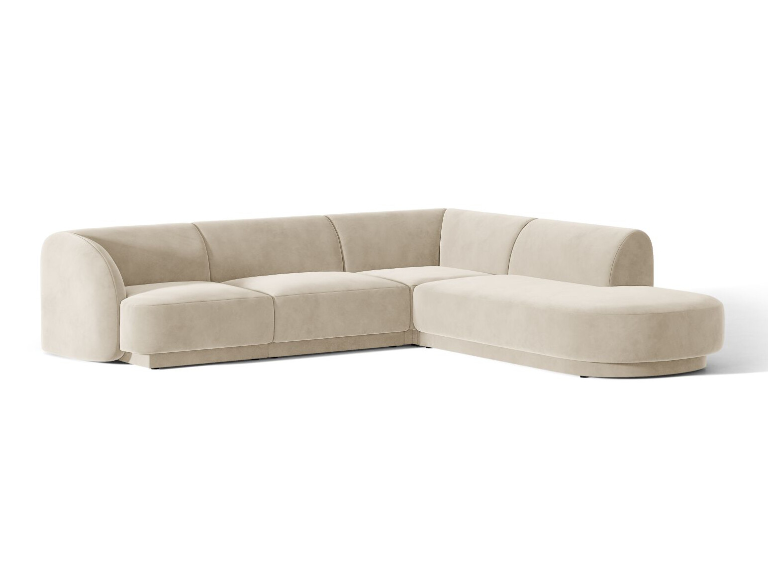 Модулен ъглов диван Tivlomi 106 (Bluvel 30)