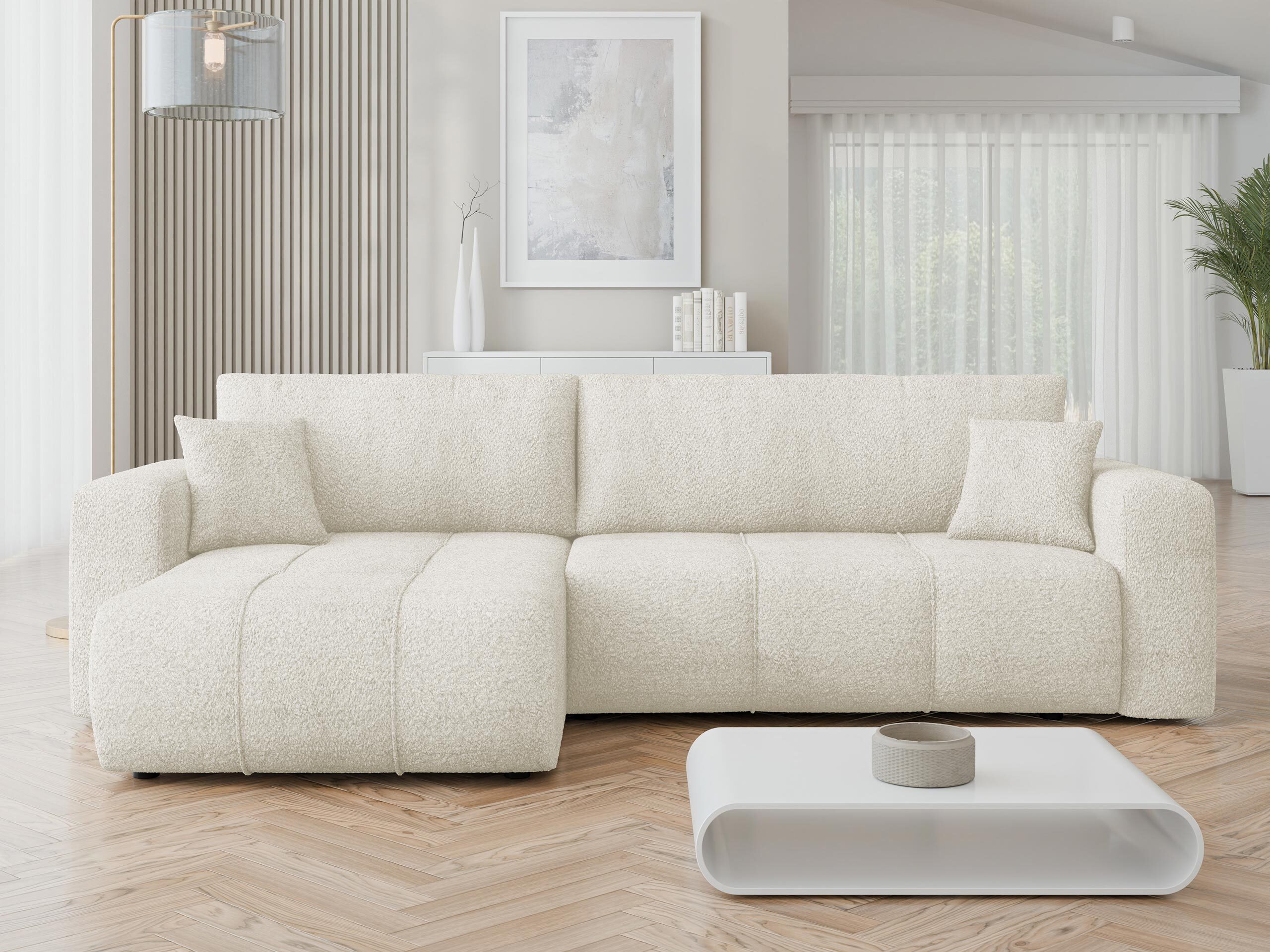 Ъглов диван Comfivo Laurus I (Coral 65)