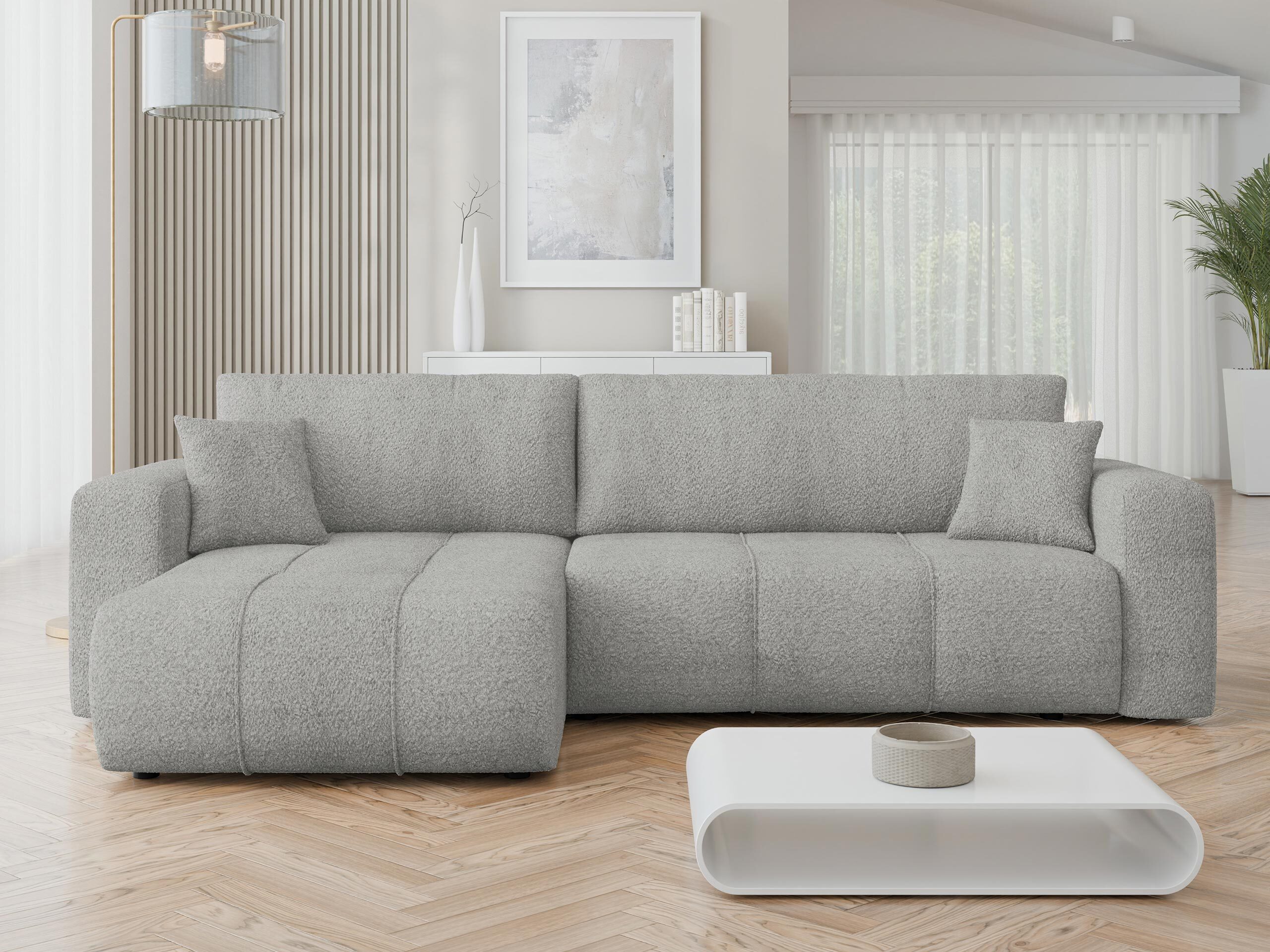 Ъглов диван Comfivo Laurus I (Coral 75)