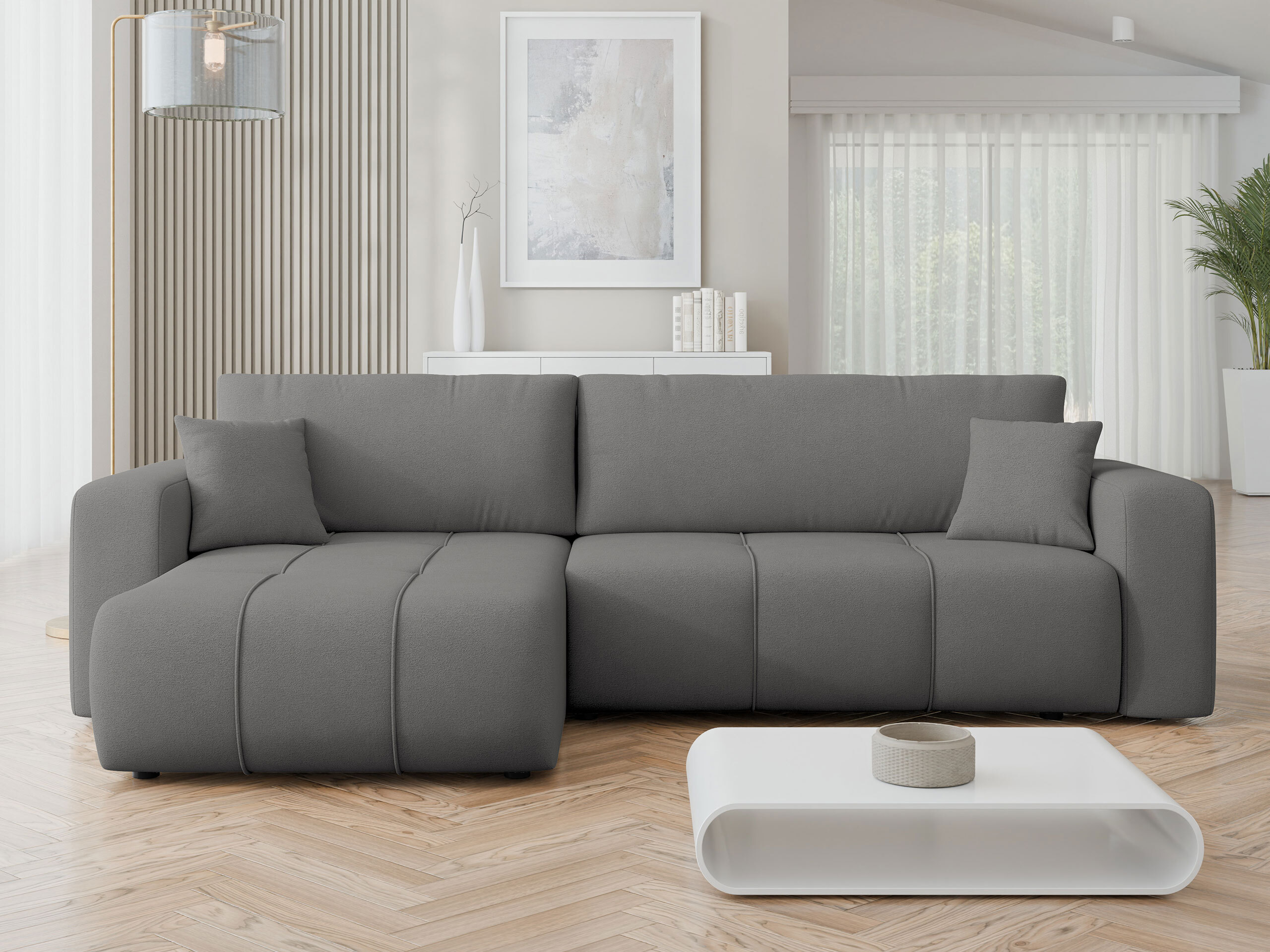 Ъглов диван Comfivo Laurus I (Velo 635)