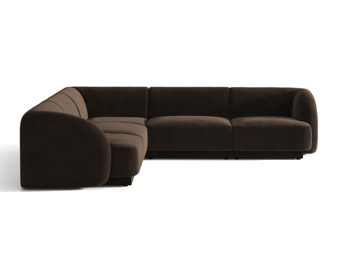 Модулен ъглов диван Tivlomi 109 (Bluvel 48)