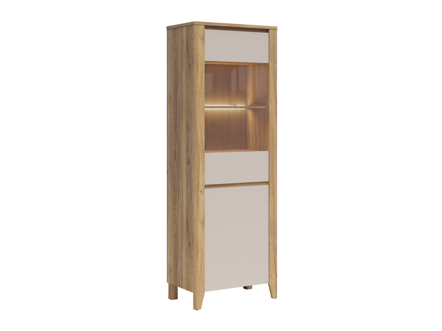 Етажерка Talduno 104 (Светъл дъб + Кашмир)