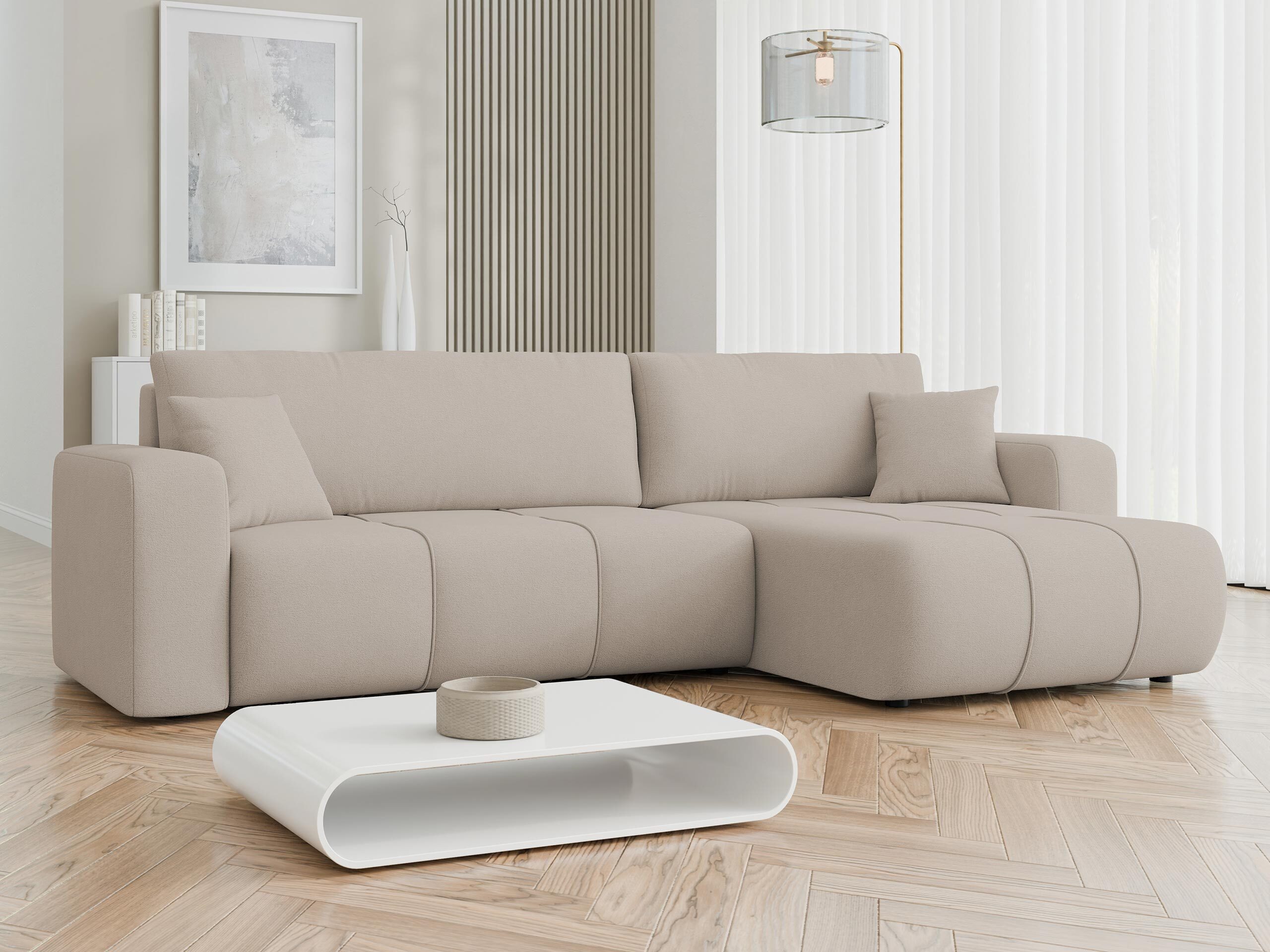 Ъглов диван Comfivo Laurus I (Velo 623)