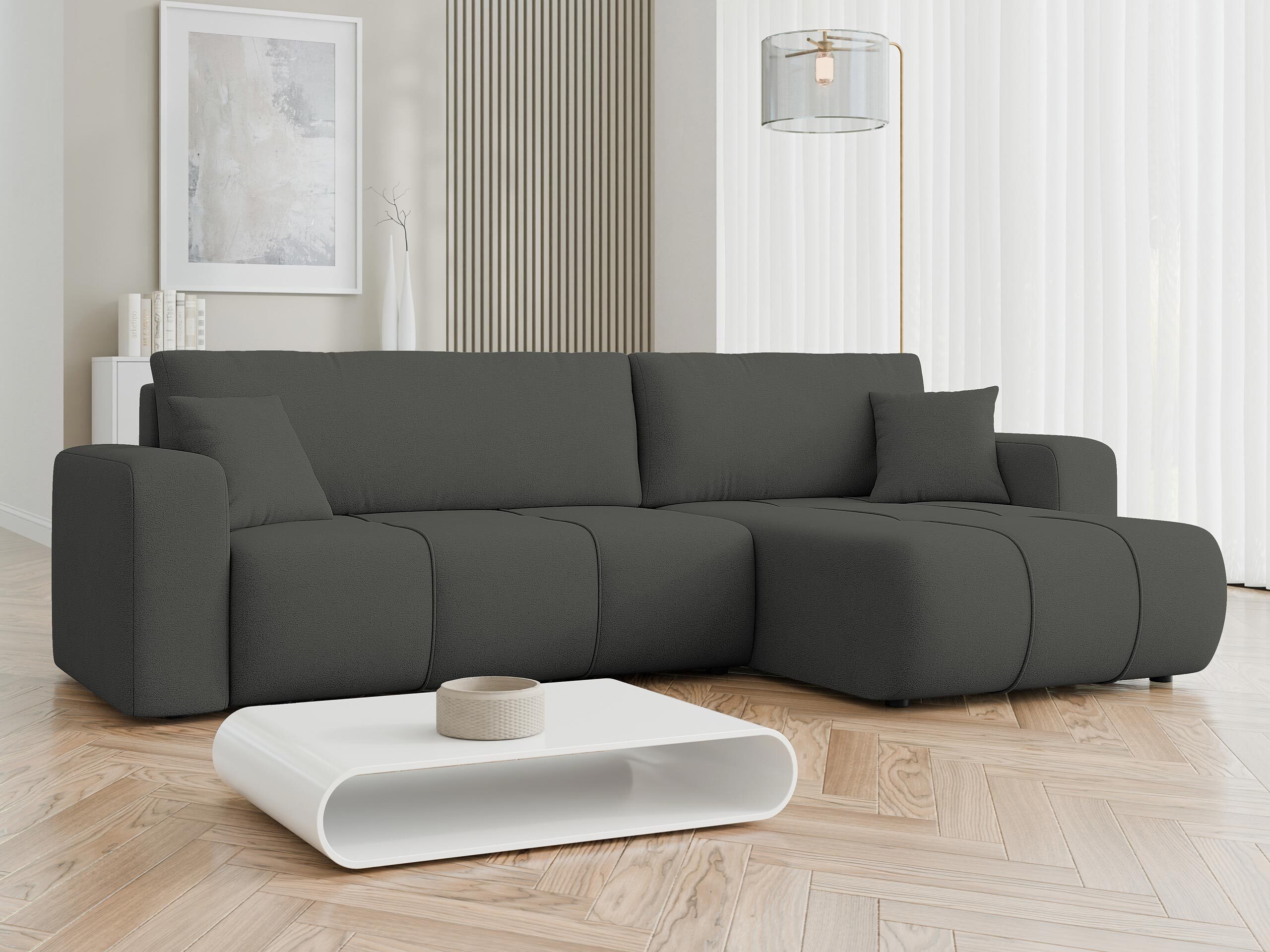 Ъглов диван Comfivo Laurus I (Velo 636)