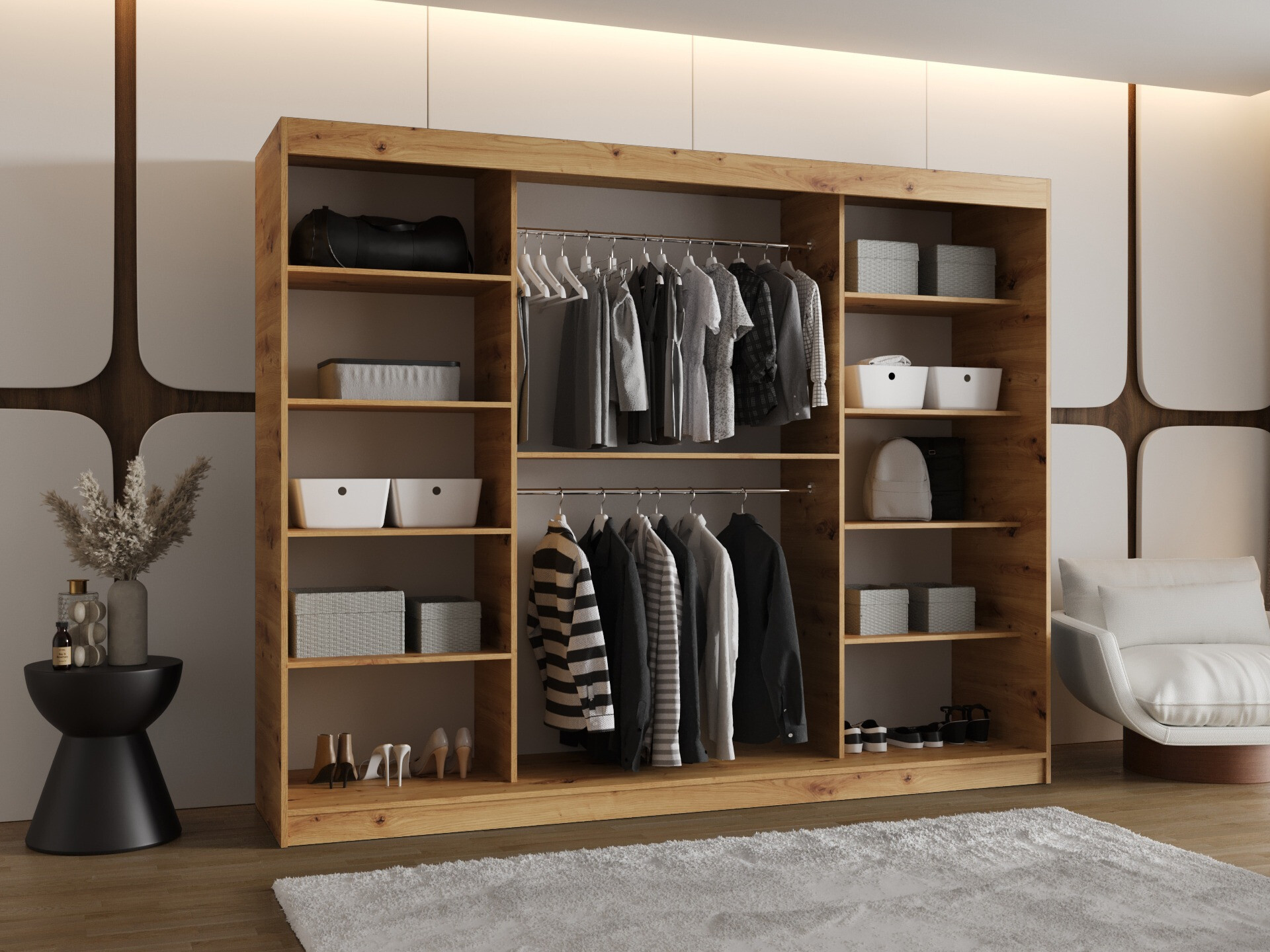 Гардероб Hartford 508 (Artisan дъб)