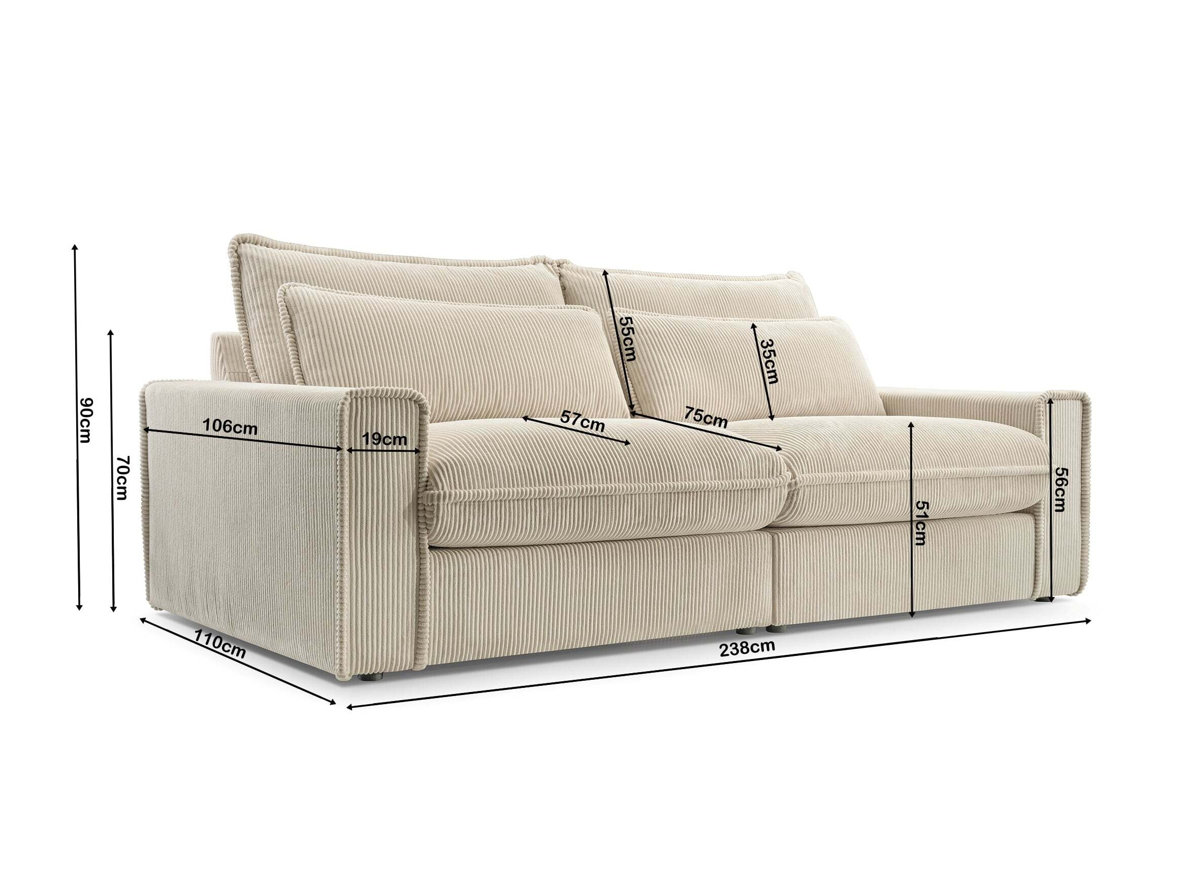 Диван Lufkin 161 (Lincoln 96)