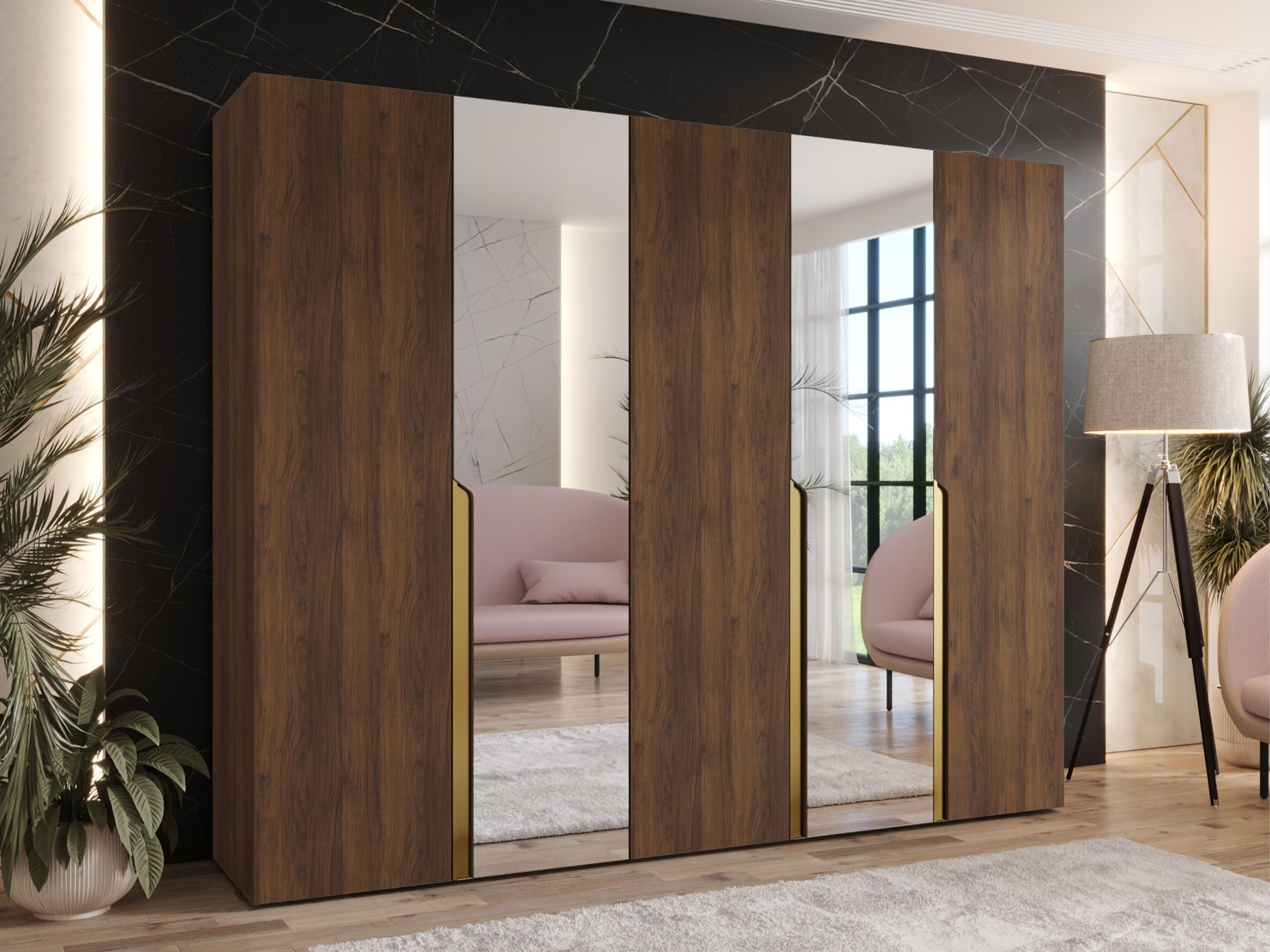 Гардероб Hartford 587 (Орех)