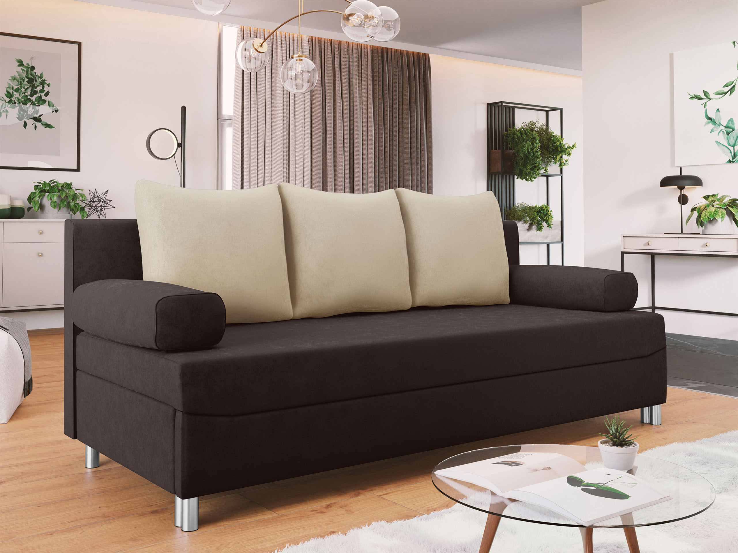 Разтегателен диван Comfivo Artes (Alova 68 + Alova 07)