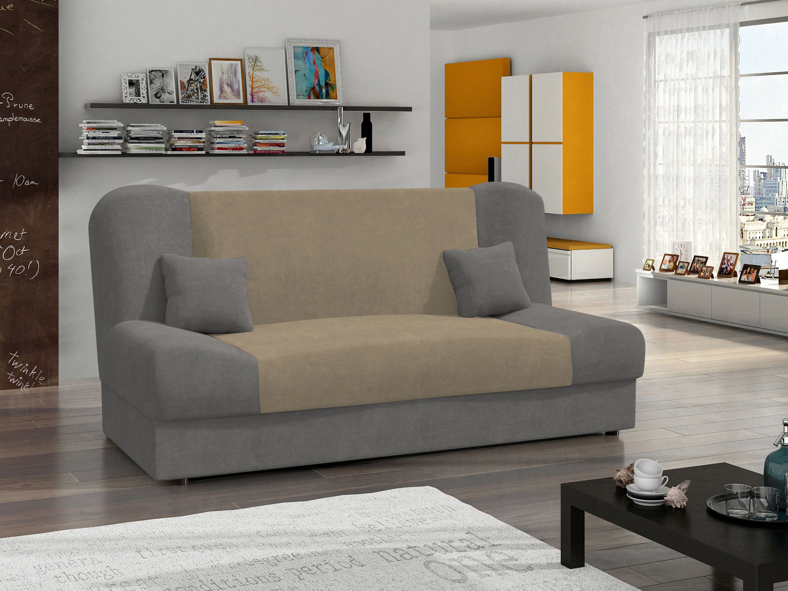Разтегателен диван Comfivo Cera I (Alova 36 + Alova 07)