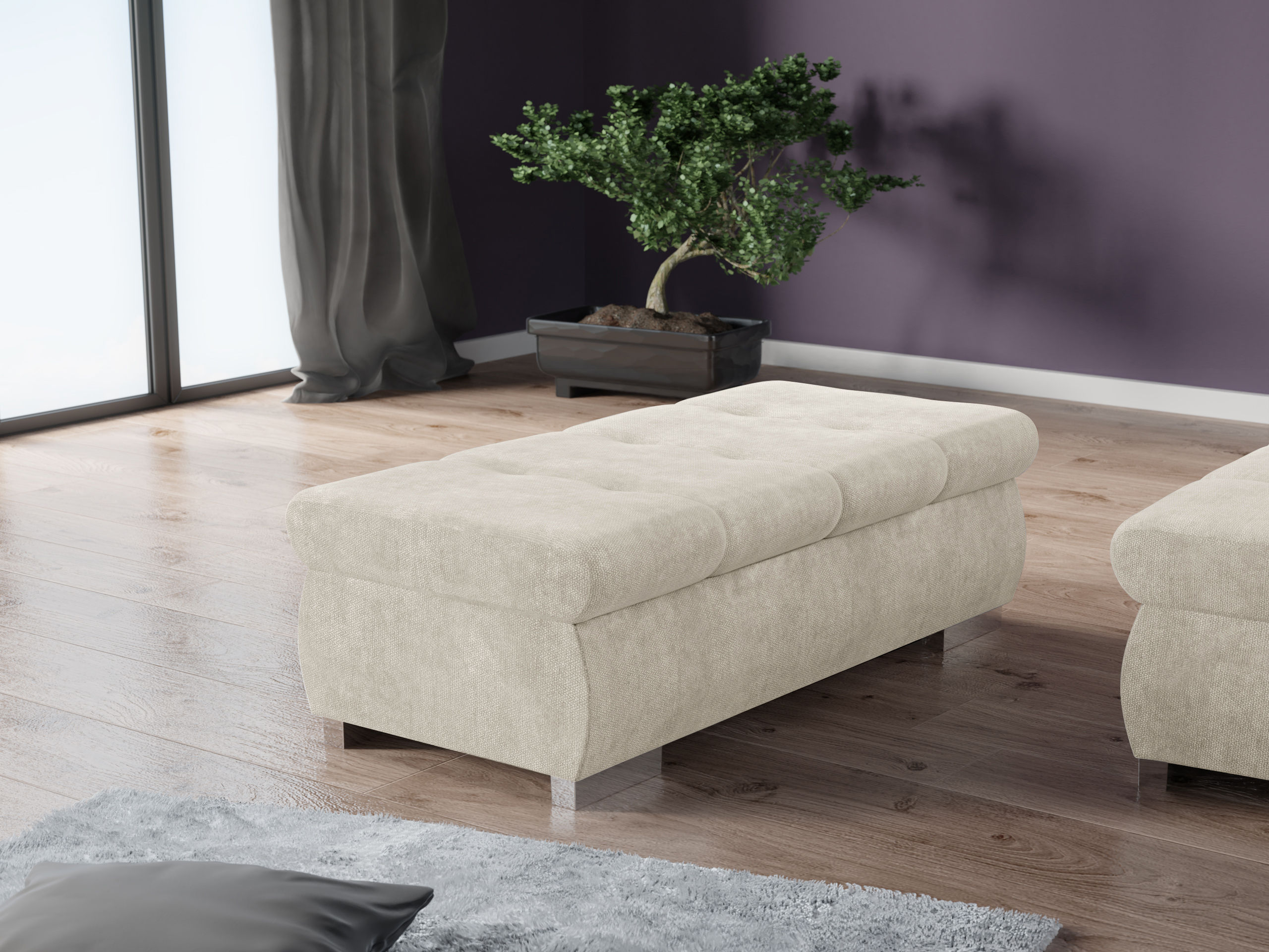 Тапицирана пейка Comfivo Nitor I (Lumo 55)