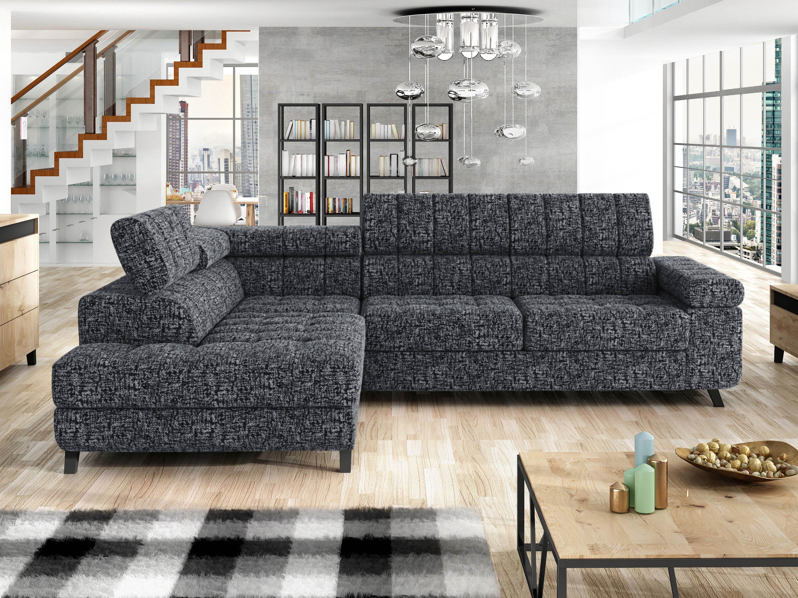 Ъглов диван Comfivo Agnus (Bella 20)