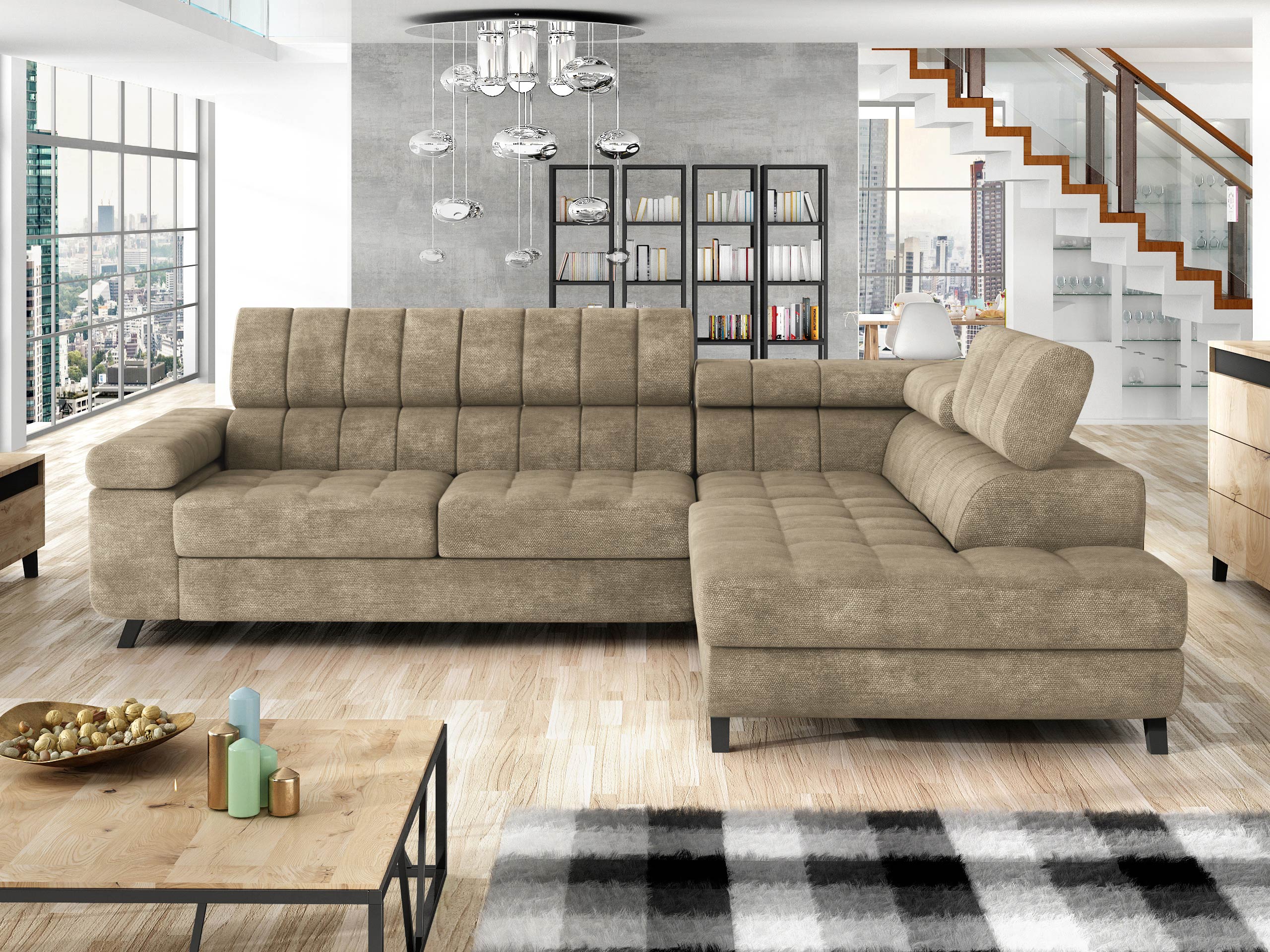 Ъглов диван Comfivo Agnus (Lumo 30)