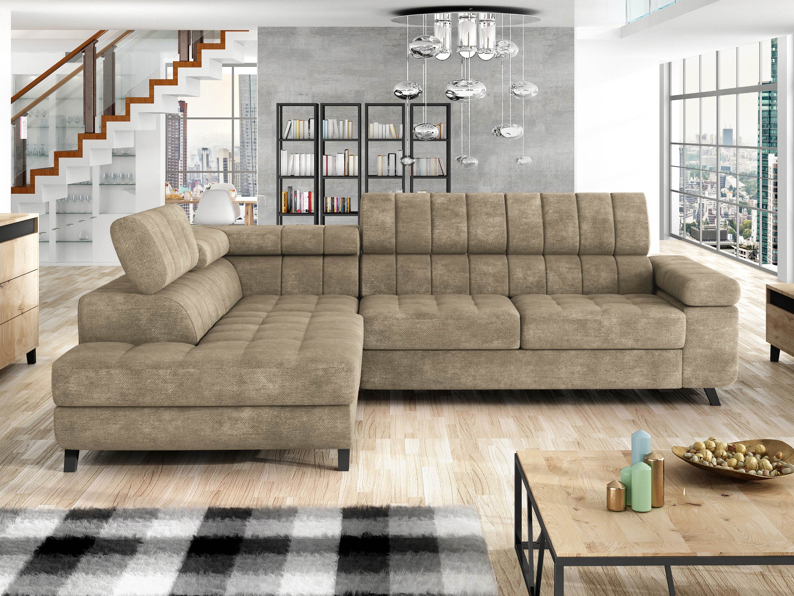 Ъглов диван Comfivo Agnus (Lumo 30)
