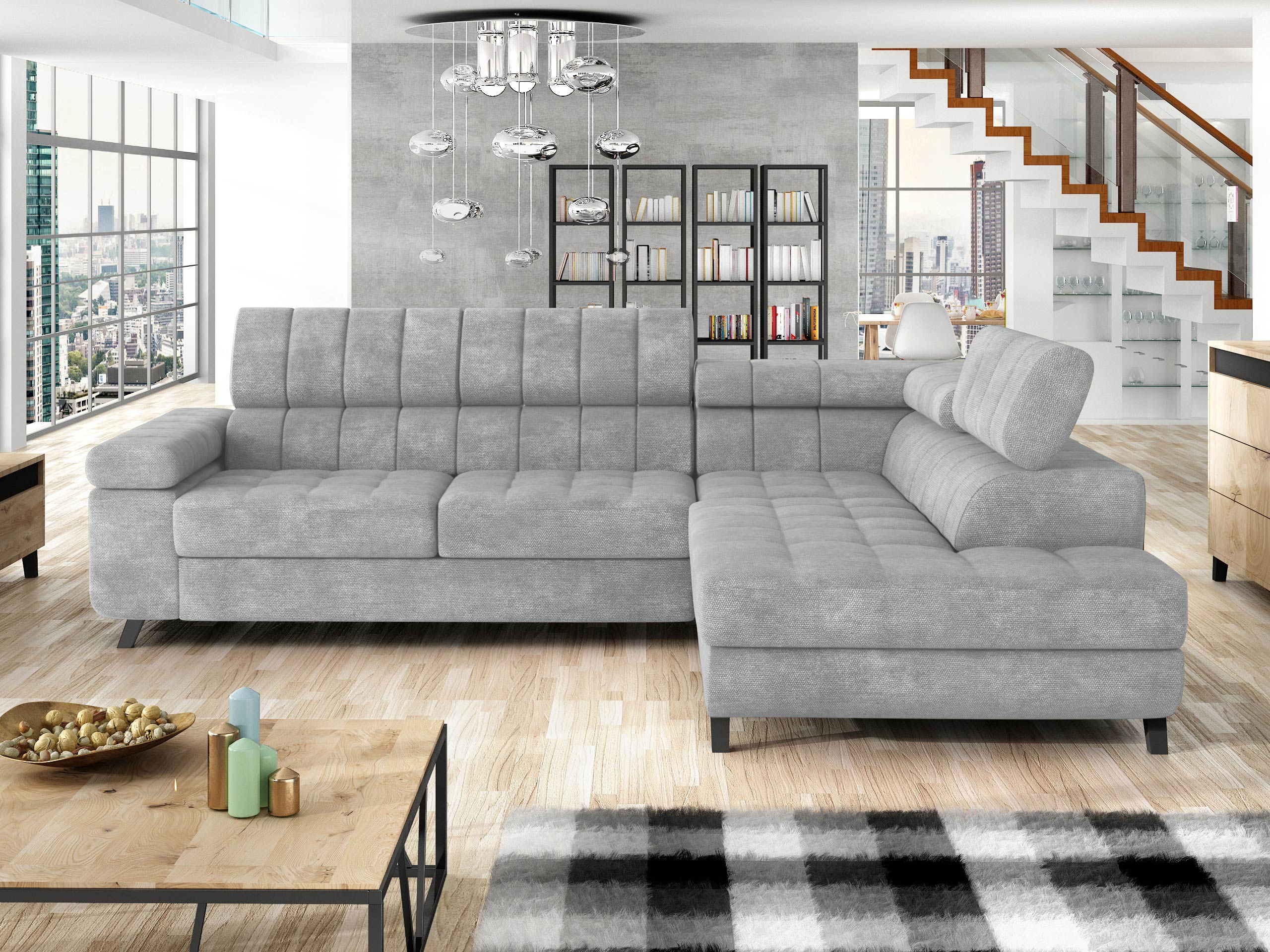 Ъглов диван Comfivo Agnus (Lumo 65)
