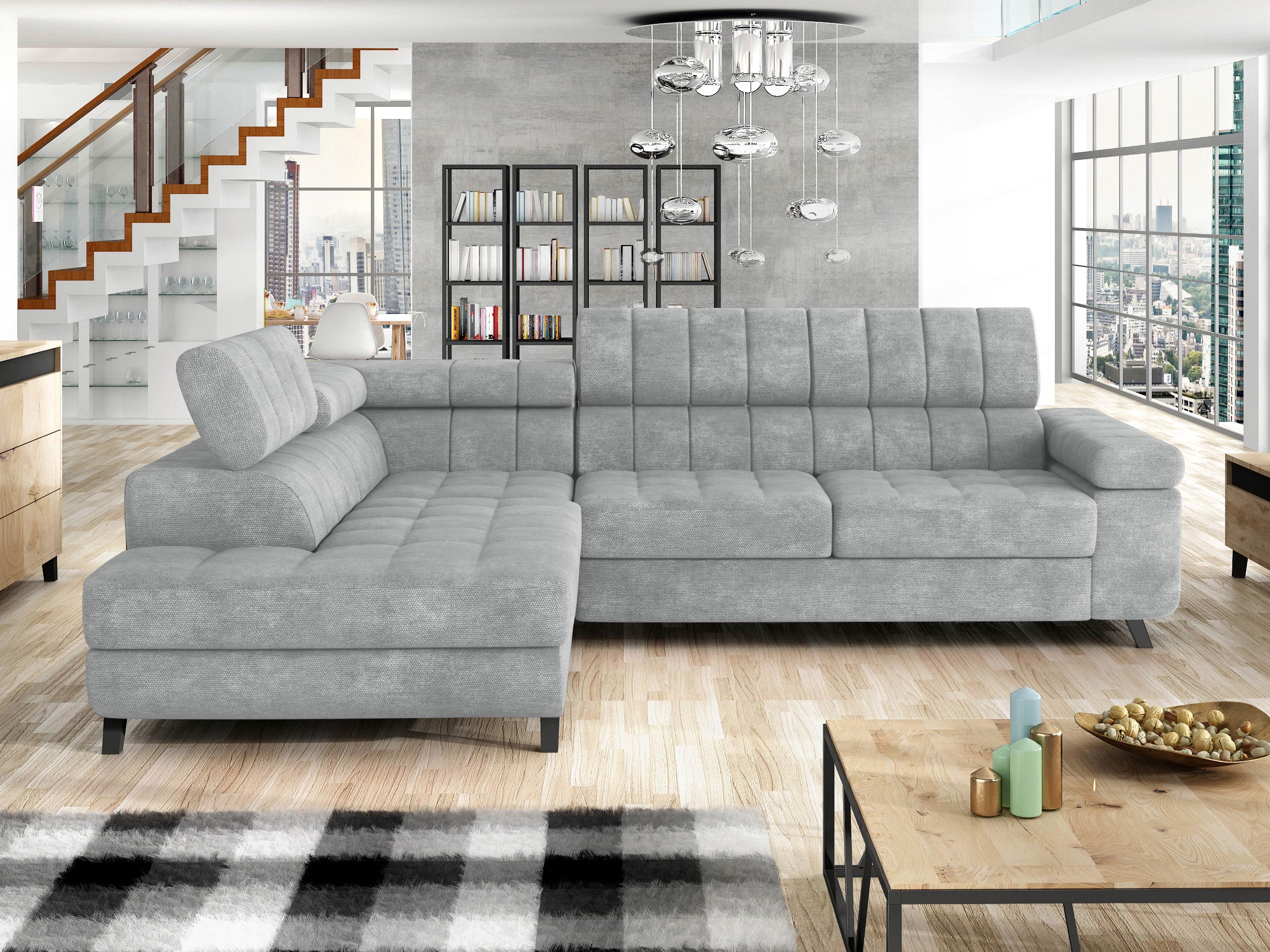 Ъглов диван Comfivo Agnus (Lumo 65)