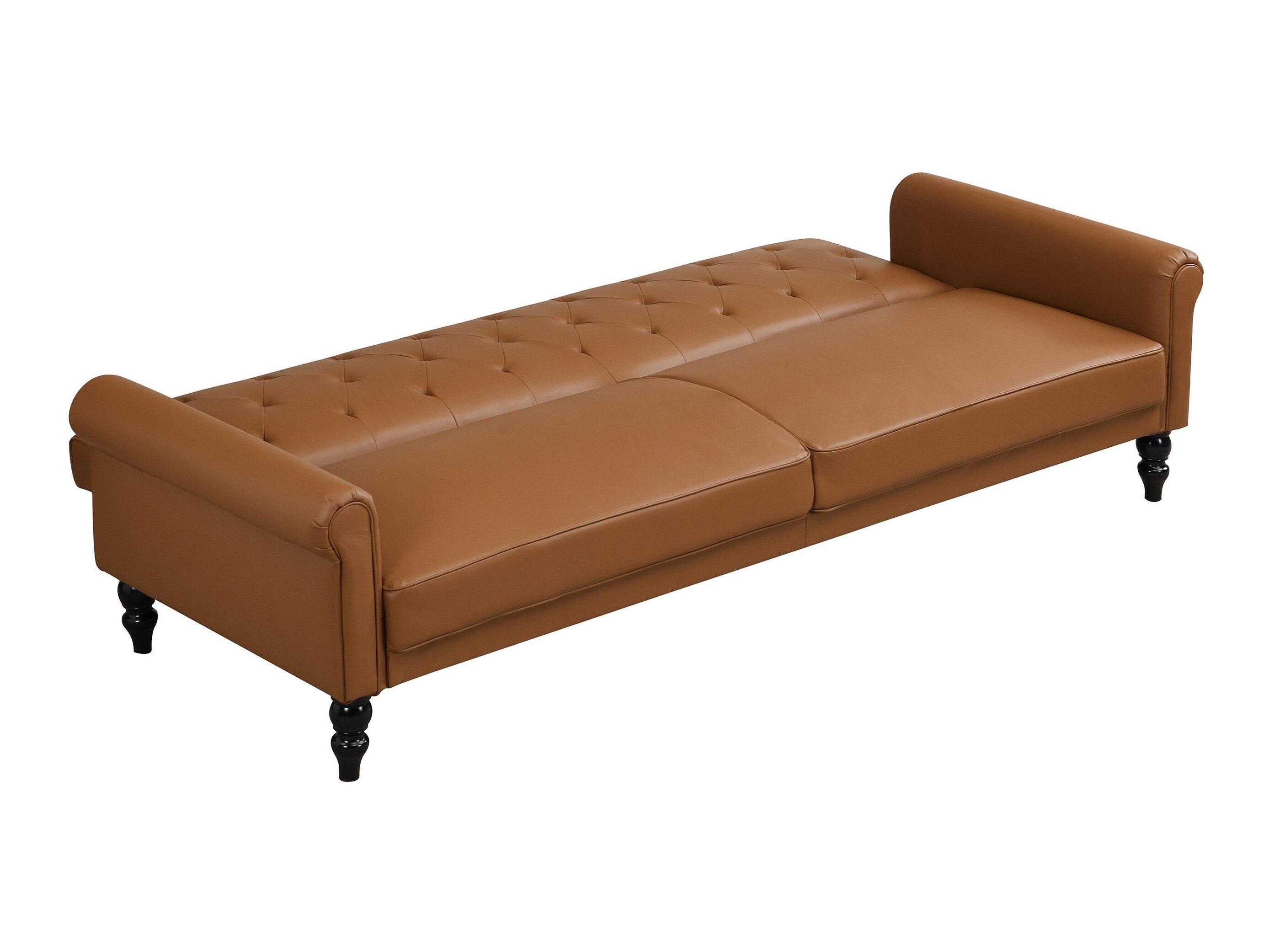 Разтегателен диван Denton 1581 (Кафяв)