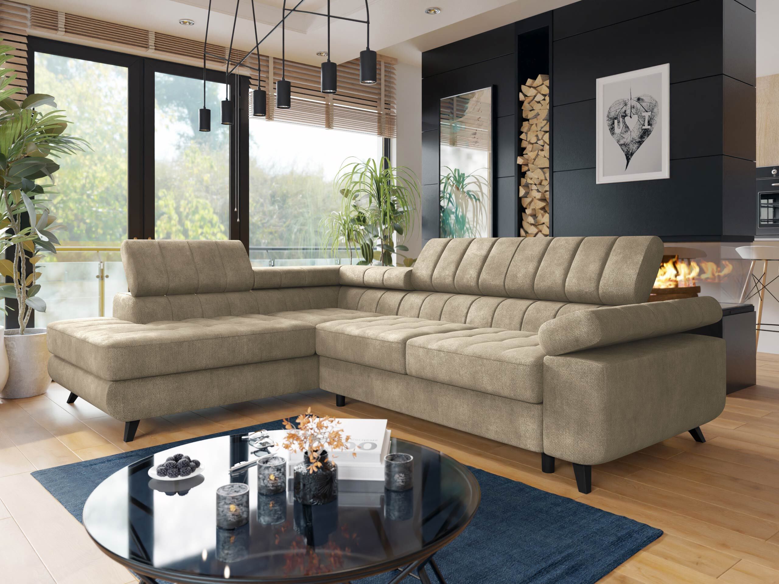 Ъглов диван Comfivo Agnus (Lumo 30)