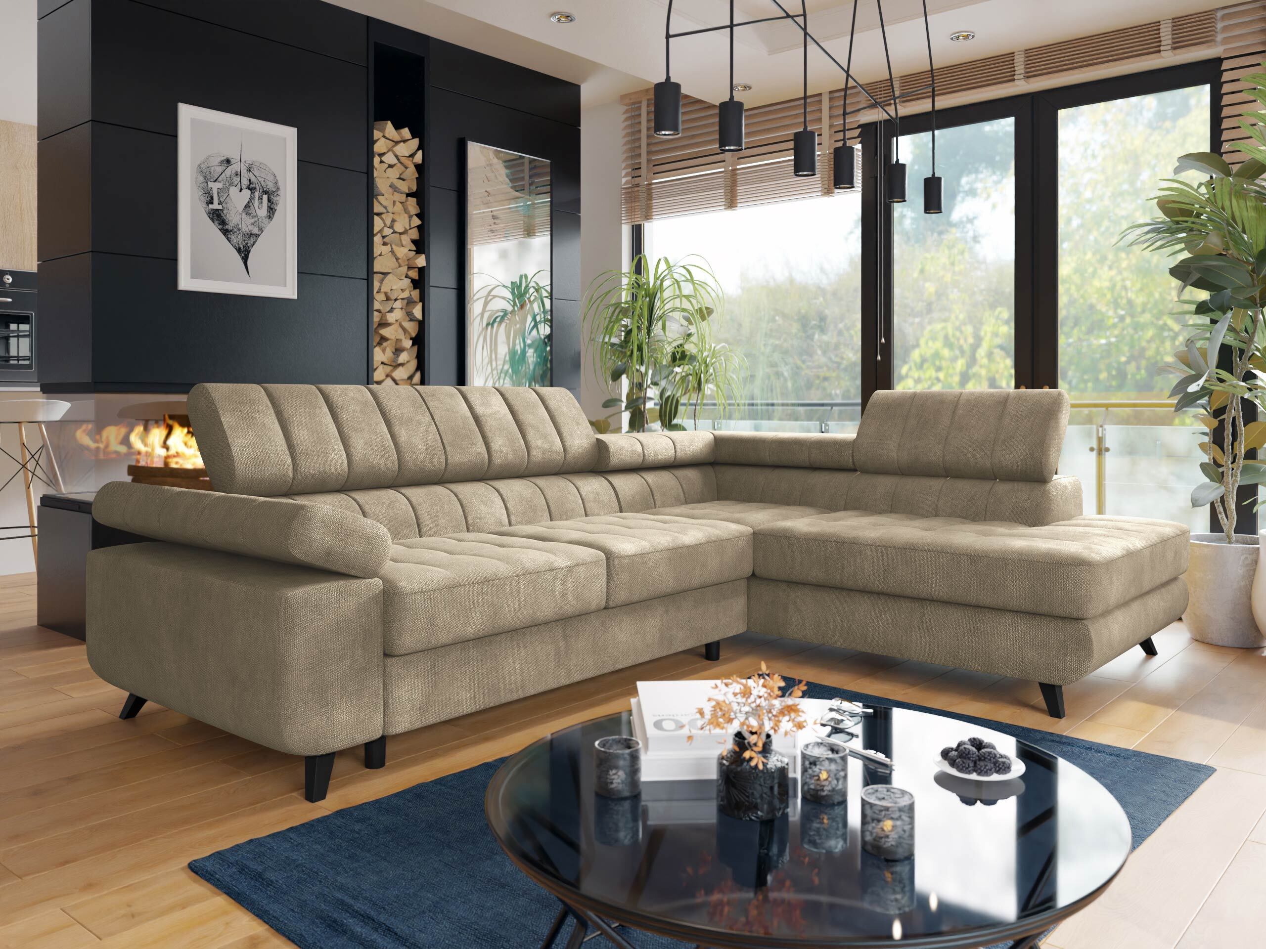 Ъглов диван Comfivo Agnus (Lumo 30)