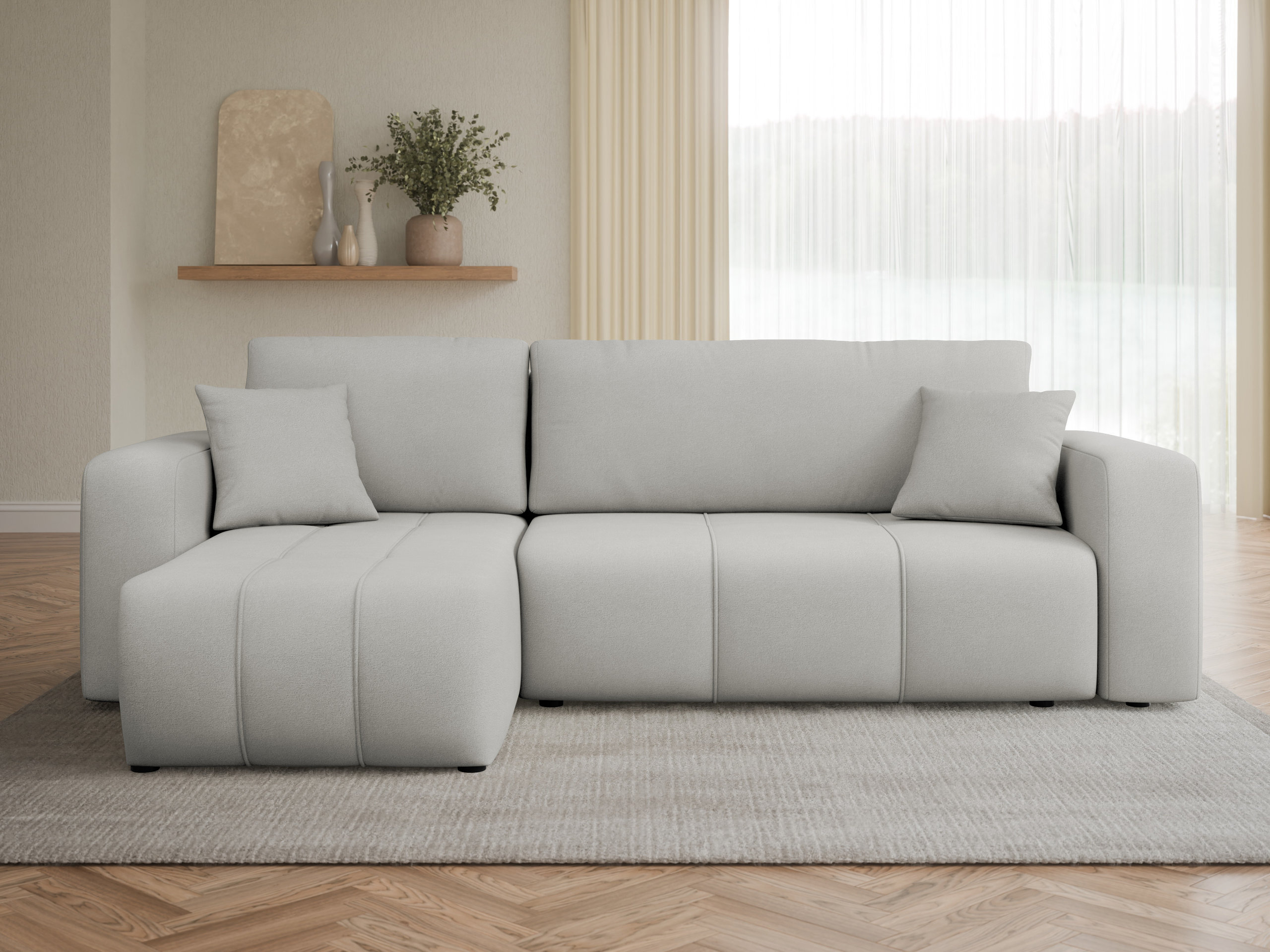 Ъглов диван Comfivo Laurus (Velo 633)