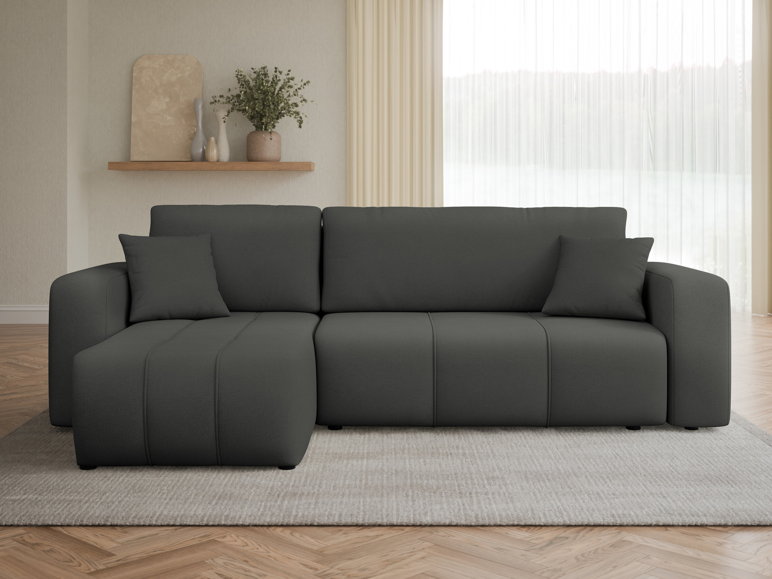 Ъглов диван Comfivo Laurus (Velo 636)