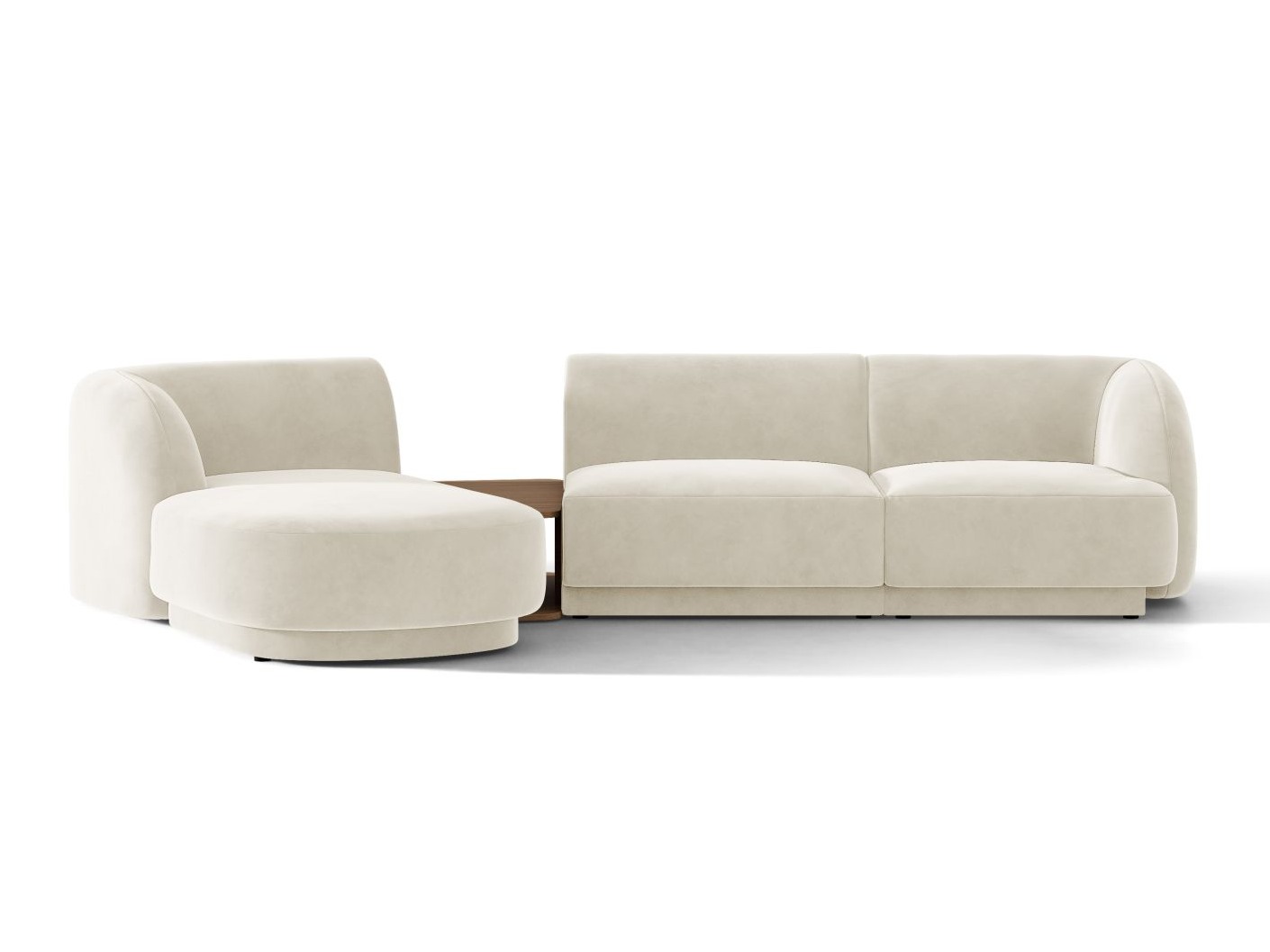 Модулен ъглов диван Tivlomi 117 (Bluvel 22)