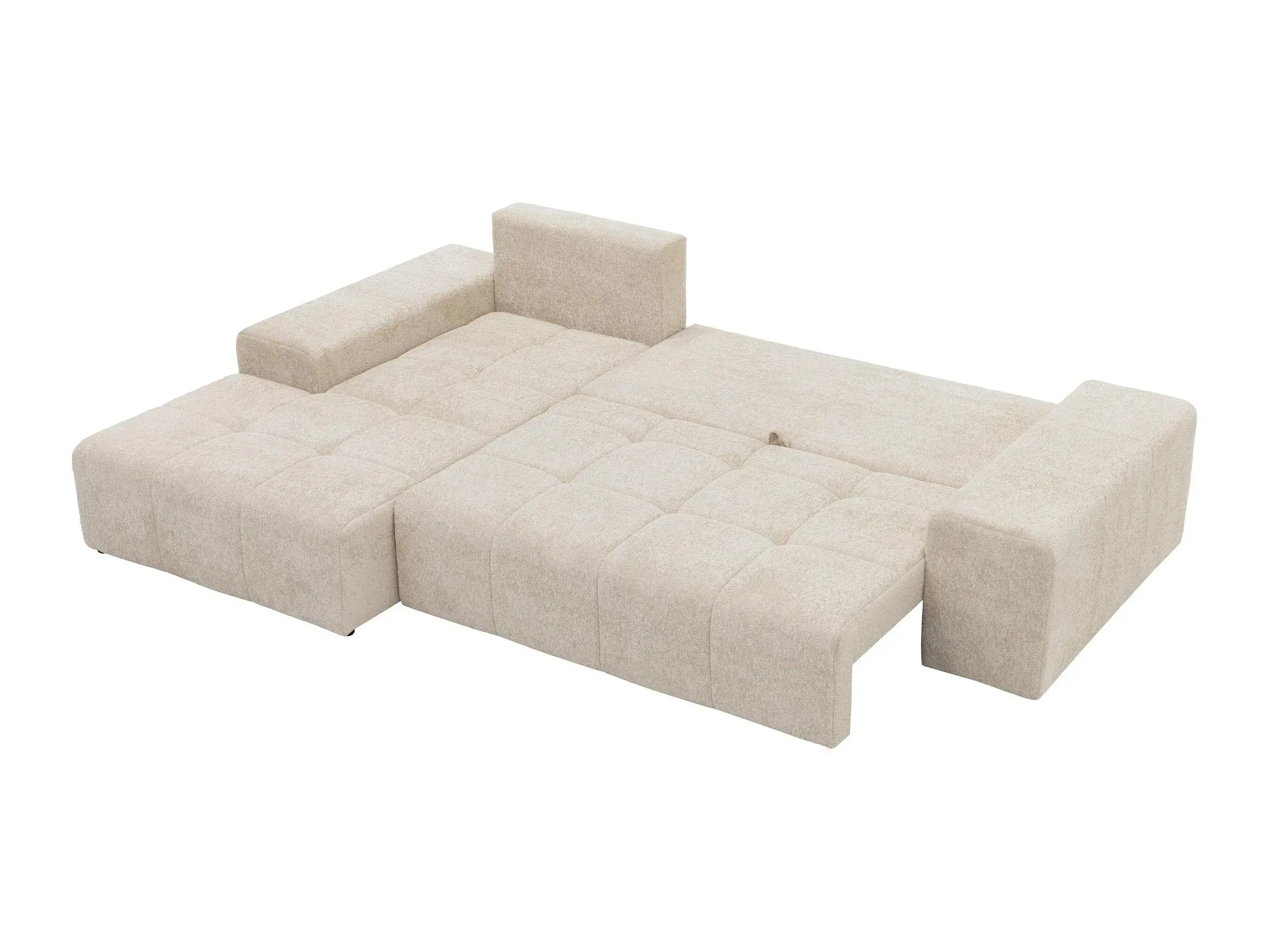 Ъглов диван Comfivo 591 (Milky 10)