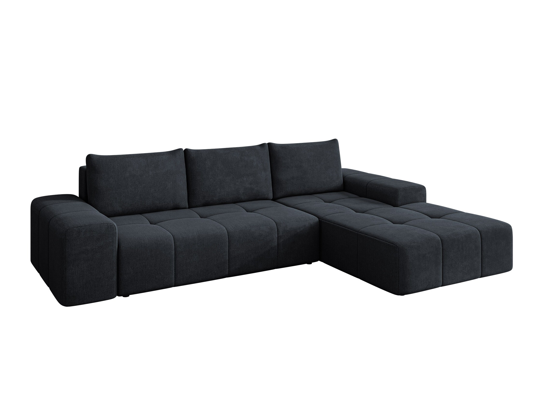 Ъглов диван Comfivo Origor I (Spirit Black)