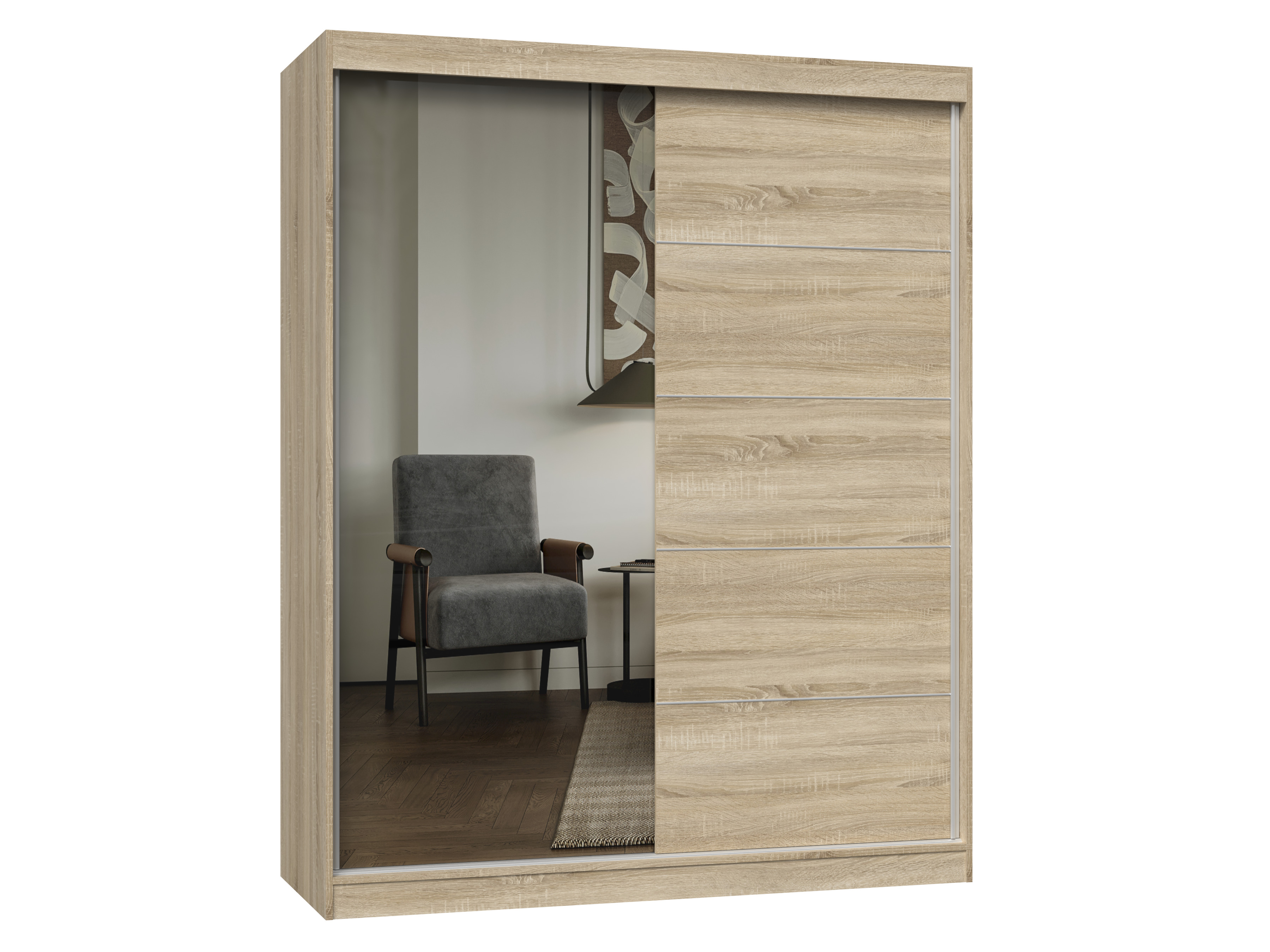 Гардероб Mandeville 389 (Сонома дъб)