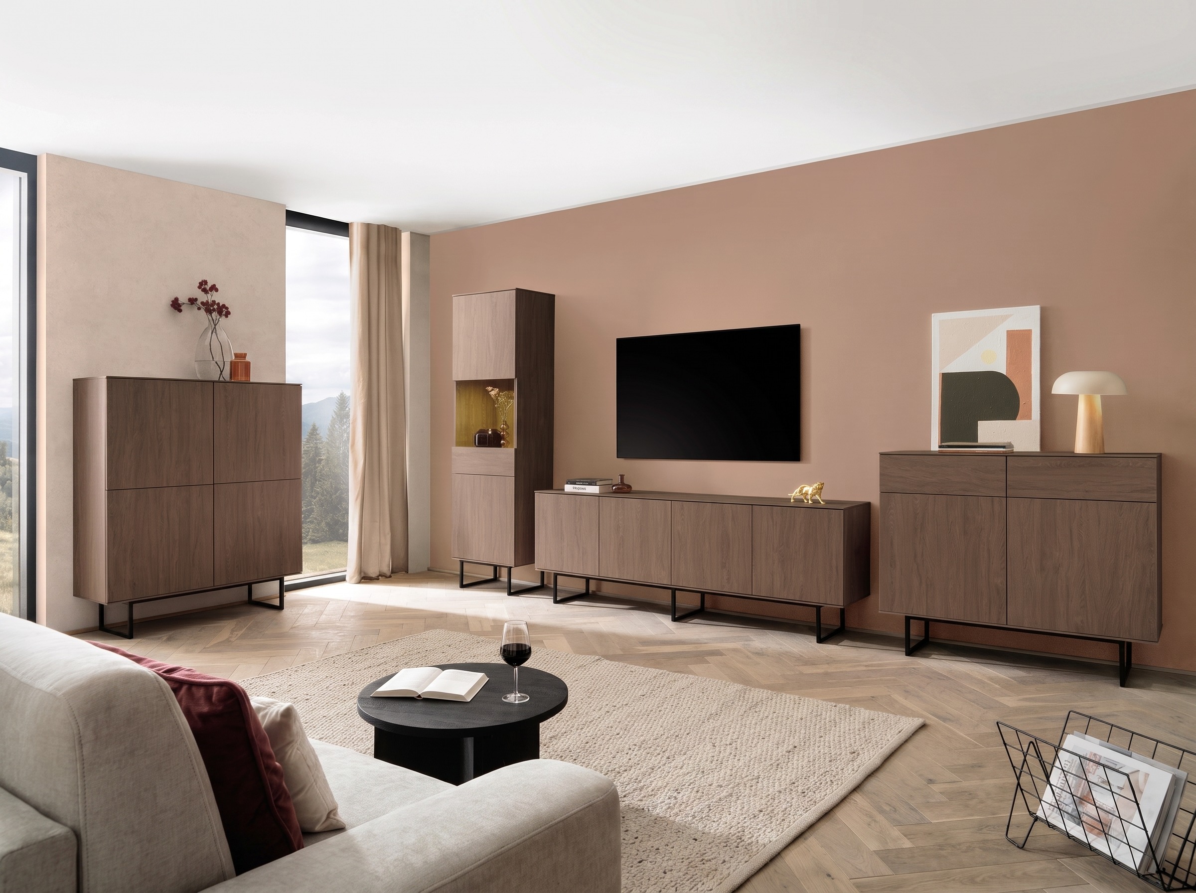 Етажерка Bentesa 119 (Орех)