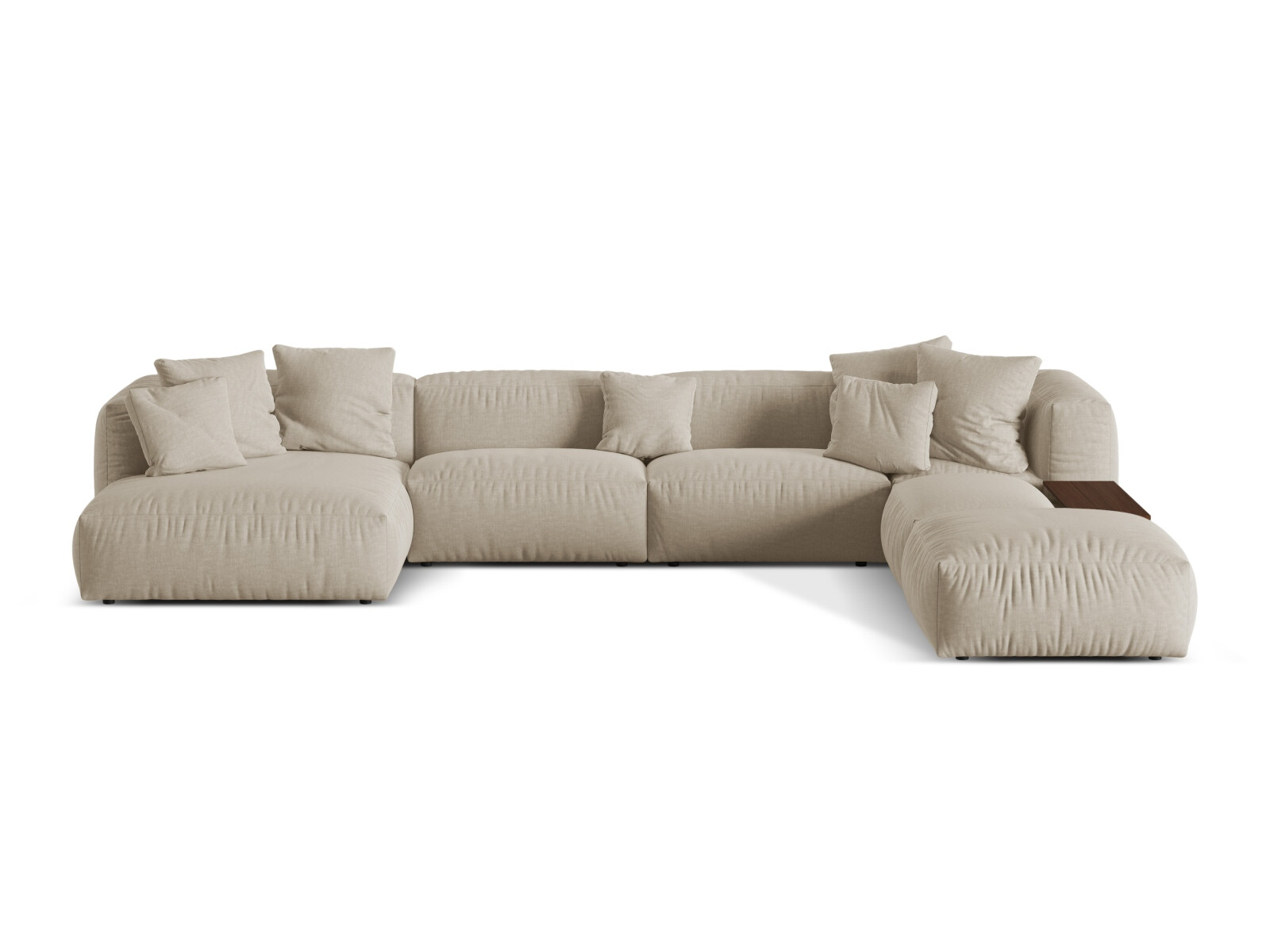 Модулен ъглов диван Sorcoro 124 (Boston Toffee)