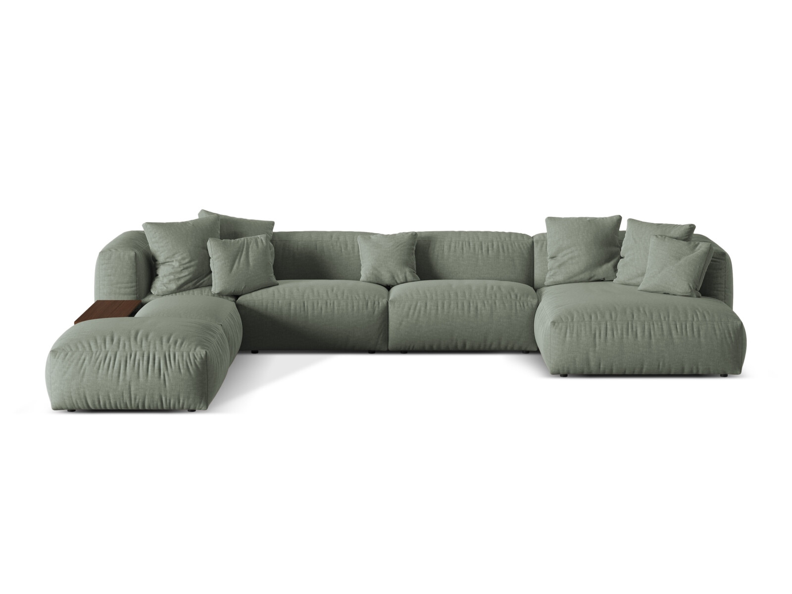 Модулен ъглов диван Sorcoro 124 (Boston Water Green)