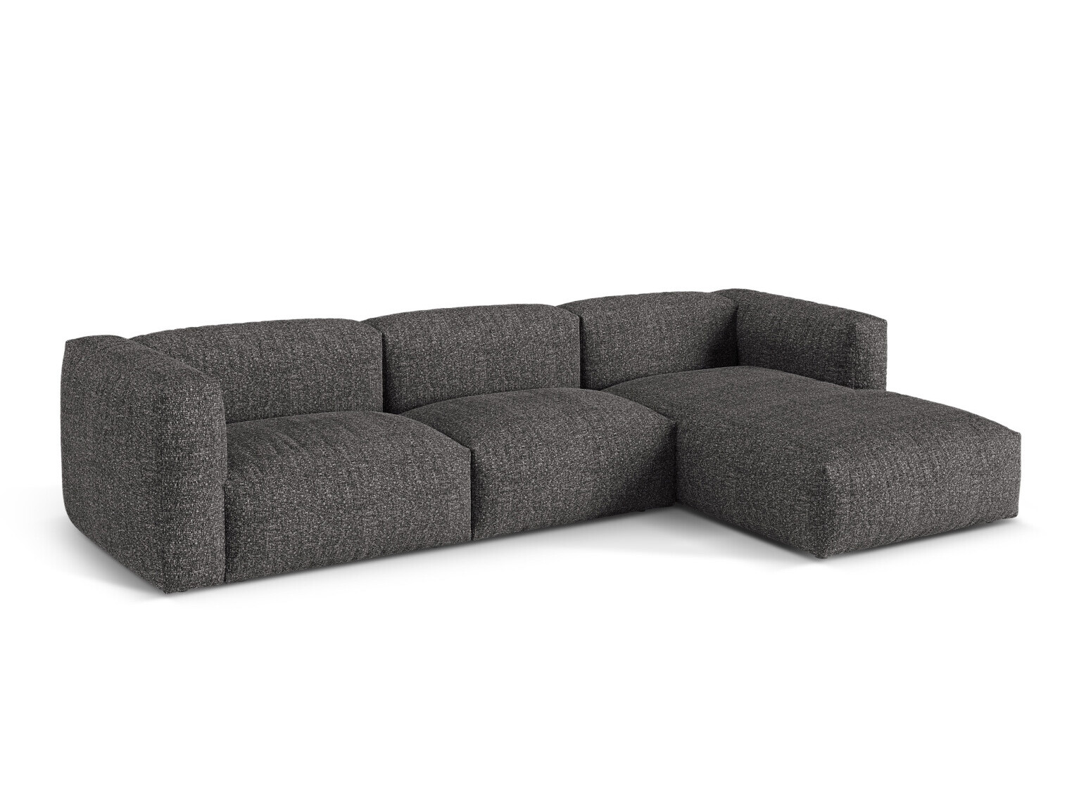 Модулен ъглов диван Sorcoro 120 (Monet Anthracite)