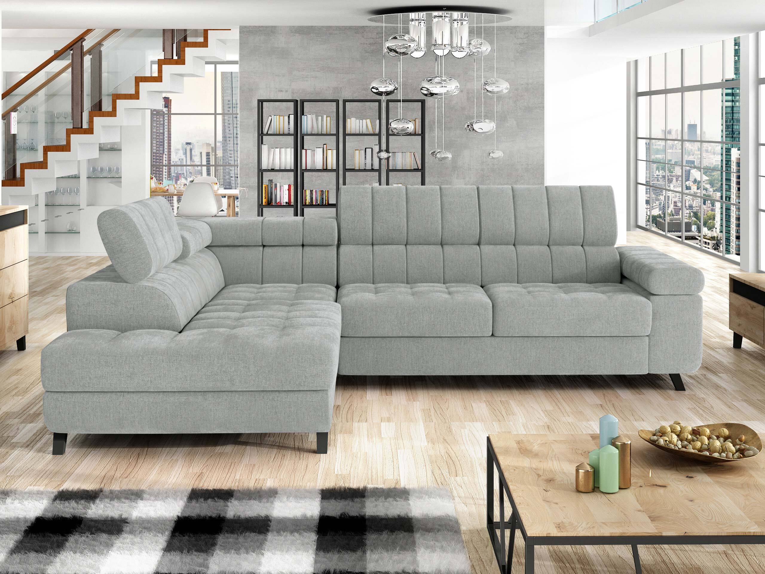 Ъглов диван Comfivo Agnus (Spirit Ash)