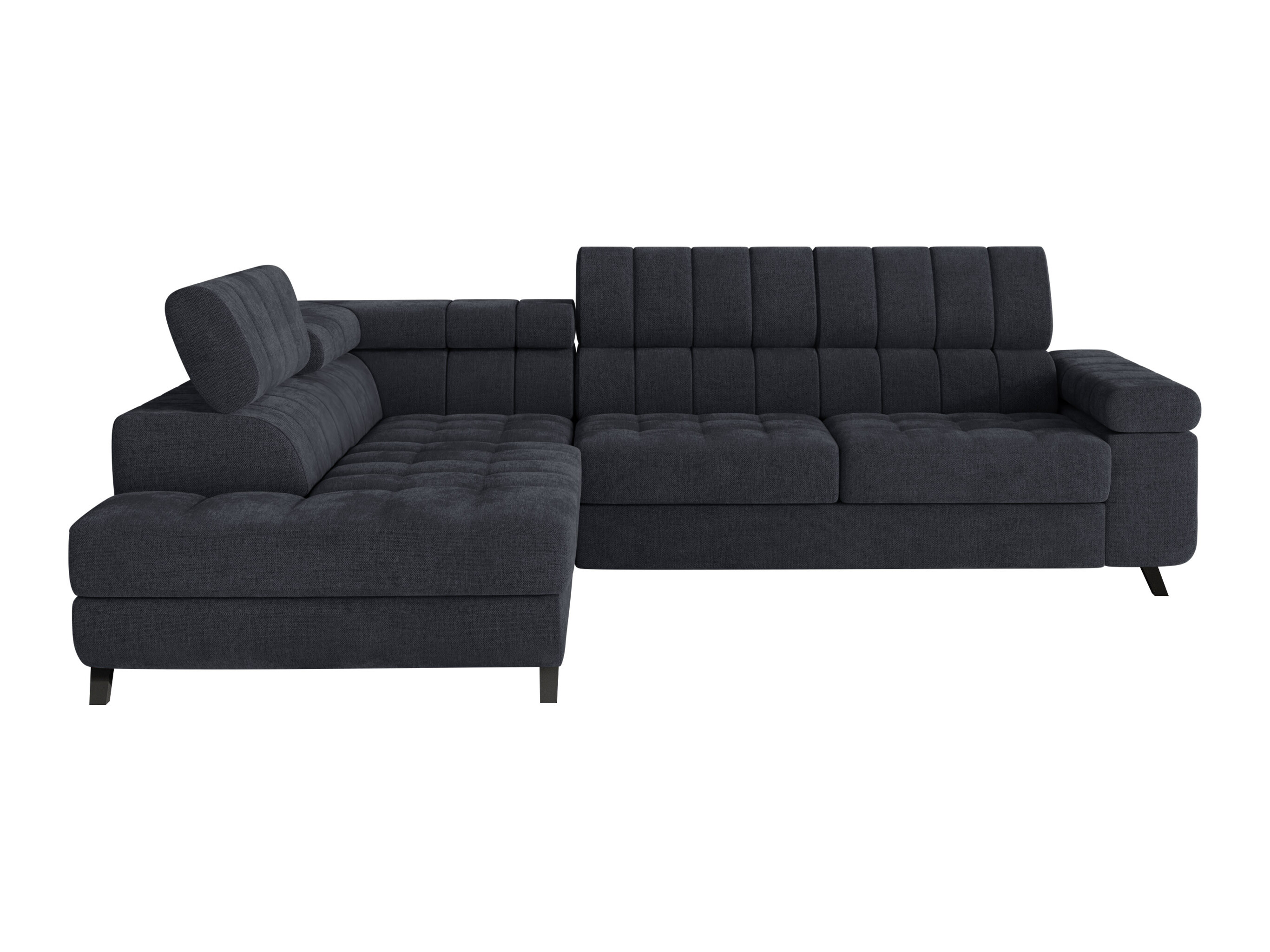 Ъглов диван Comfivo Agnus (Spirit Black)