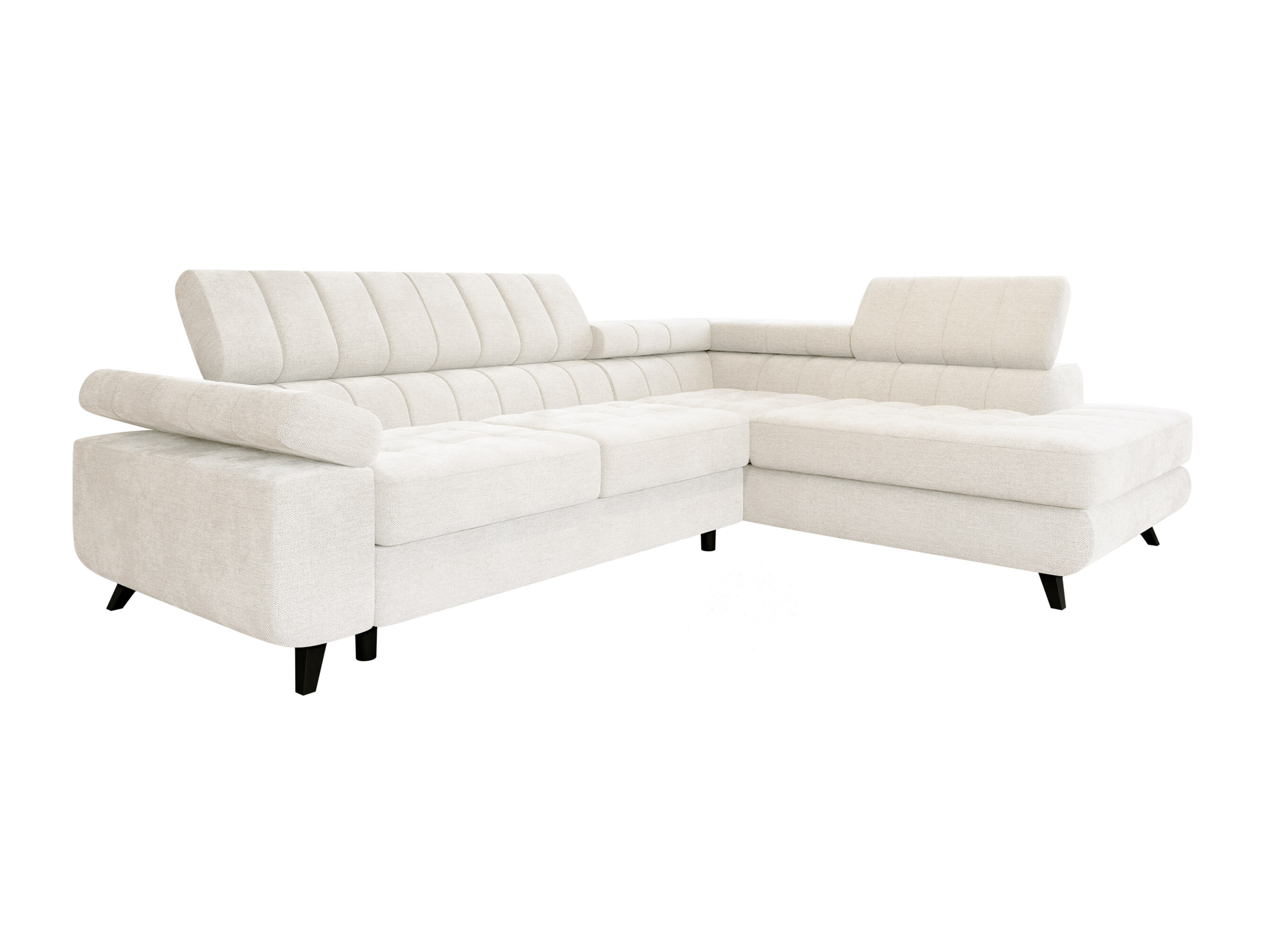 Ъглов диван Comfivo Agnus (Spirit White)