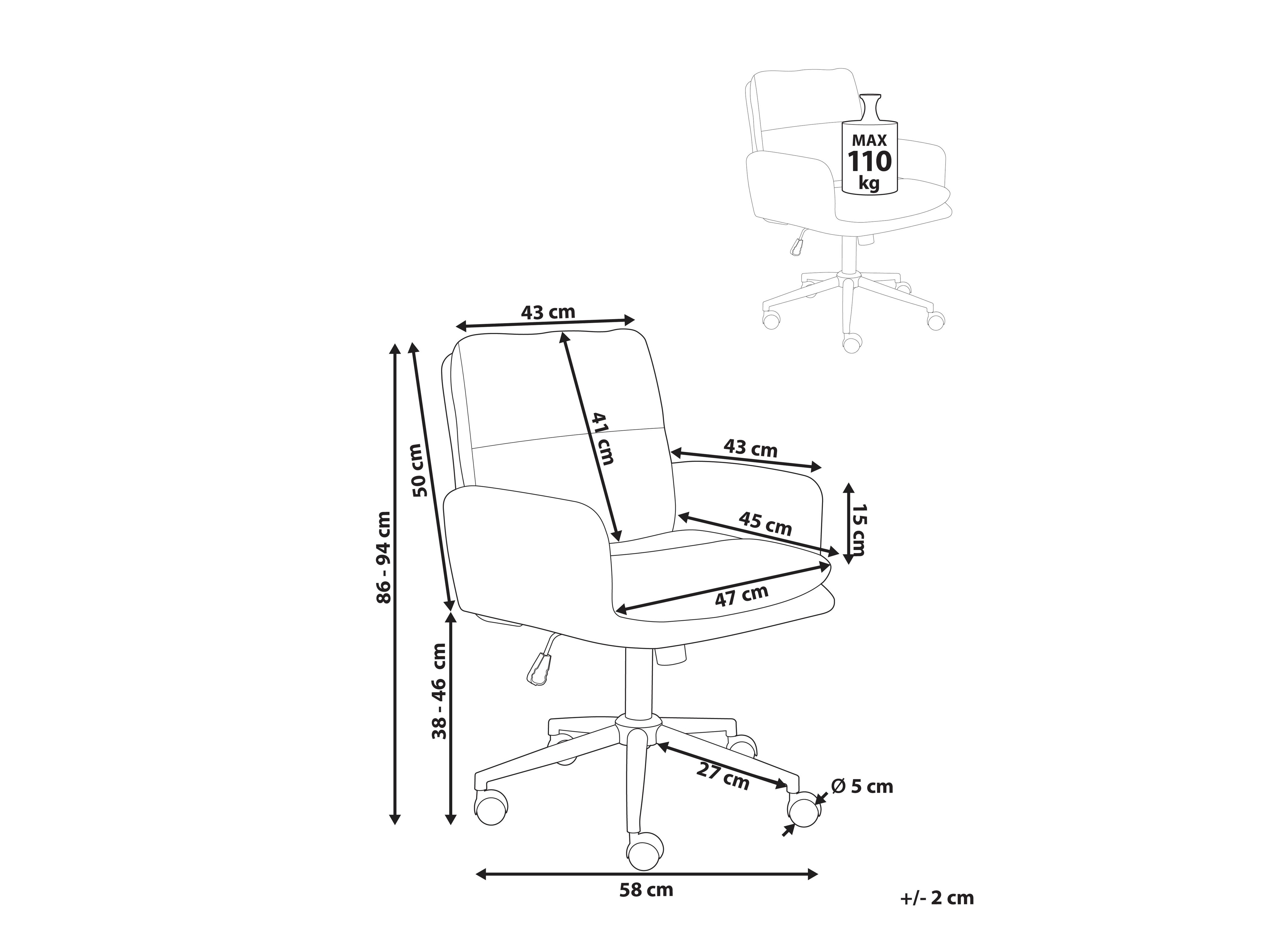 Офис стол Berwyn 3505