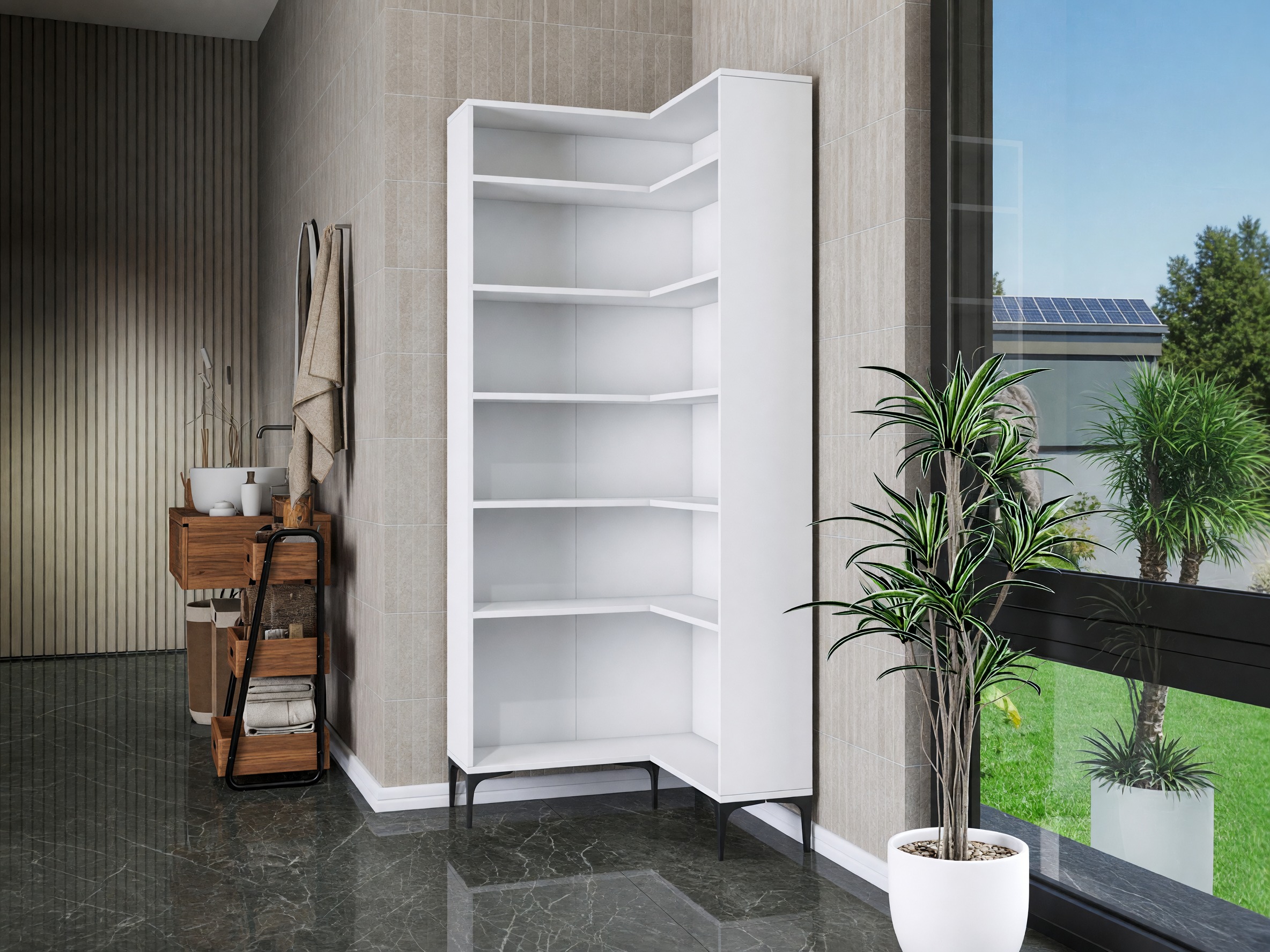 Ъглова етажерка Kailua 2861