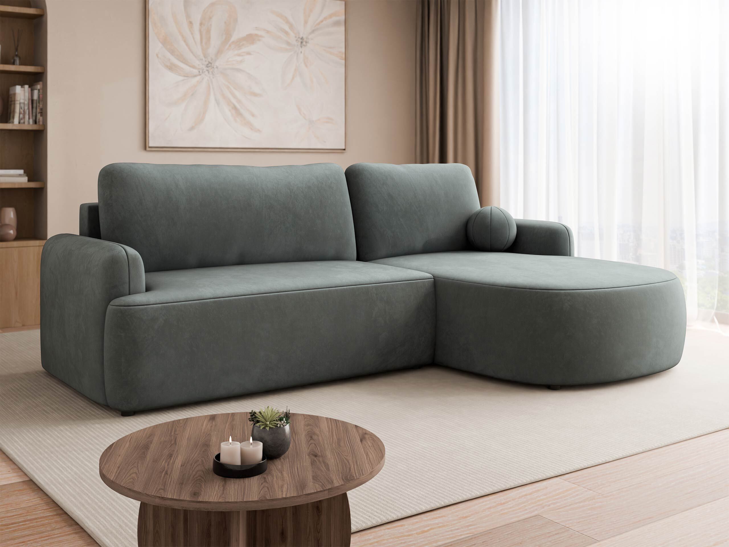 Ъглов диван Comfivo Popis (Magic Velvet 2217)