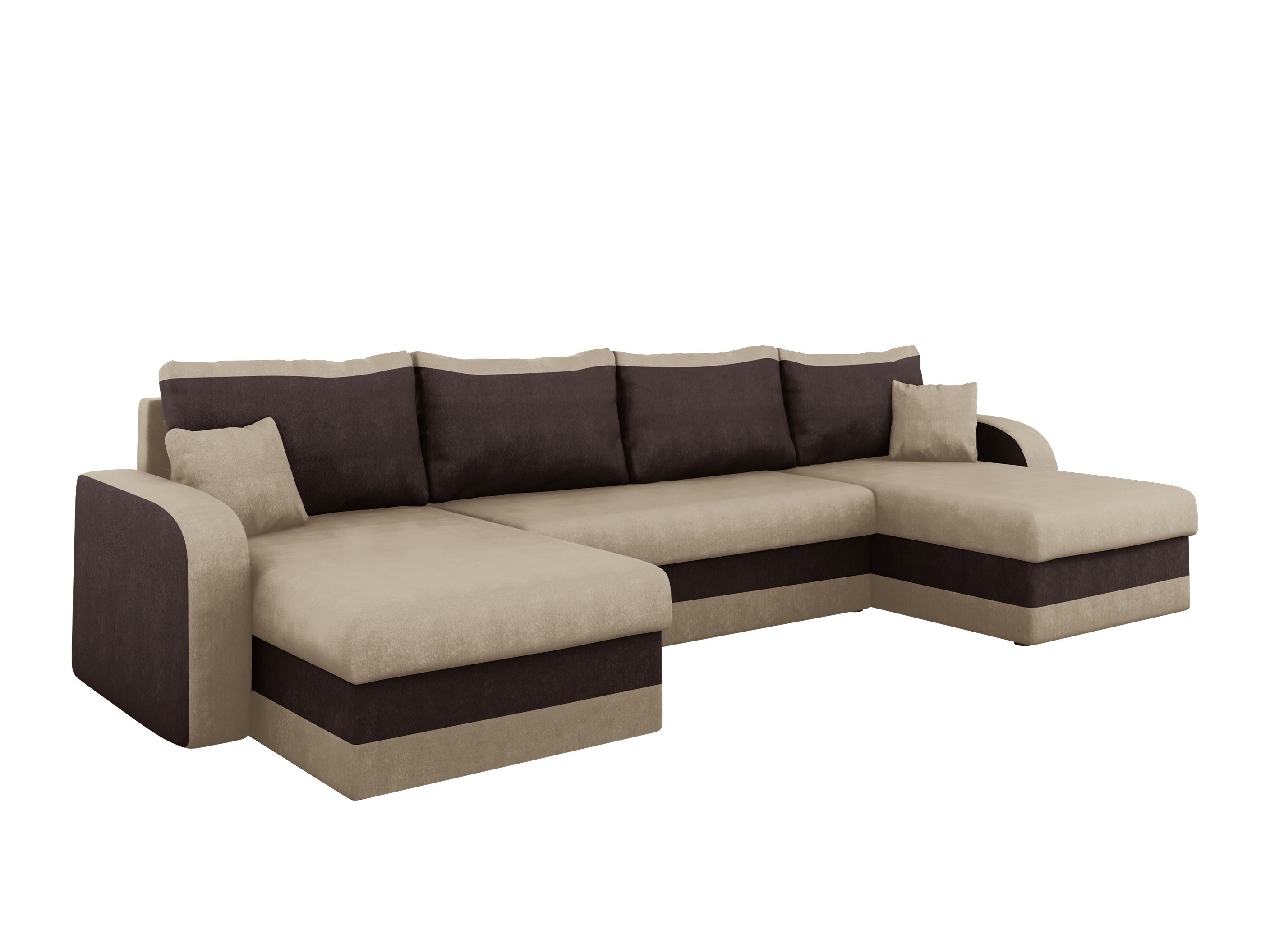 Ъглов диван Comfivo Melissa IV (Alova 07 + Alova 68)